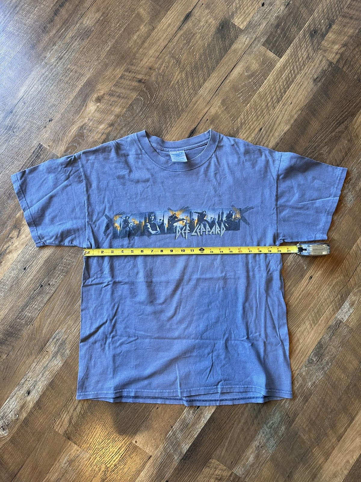 Band Tees × Vintage Def Leppard 2003 Tour T-Shirt Size US L / EU 52-54 / 3 - 7 Thumbnail