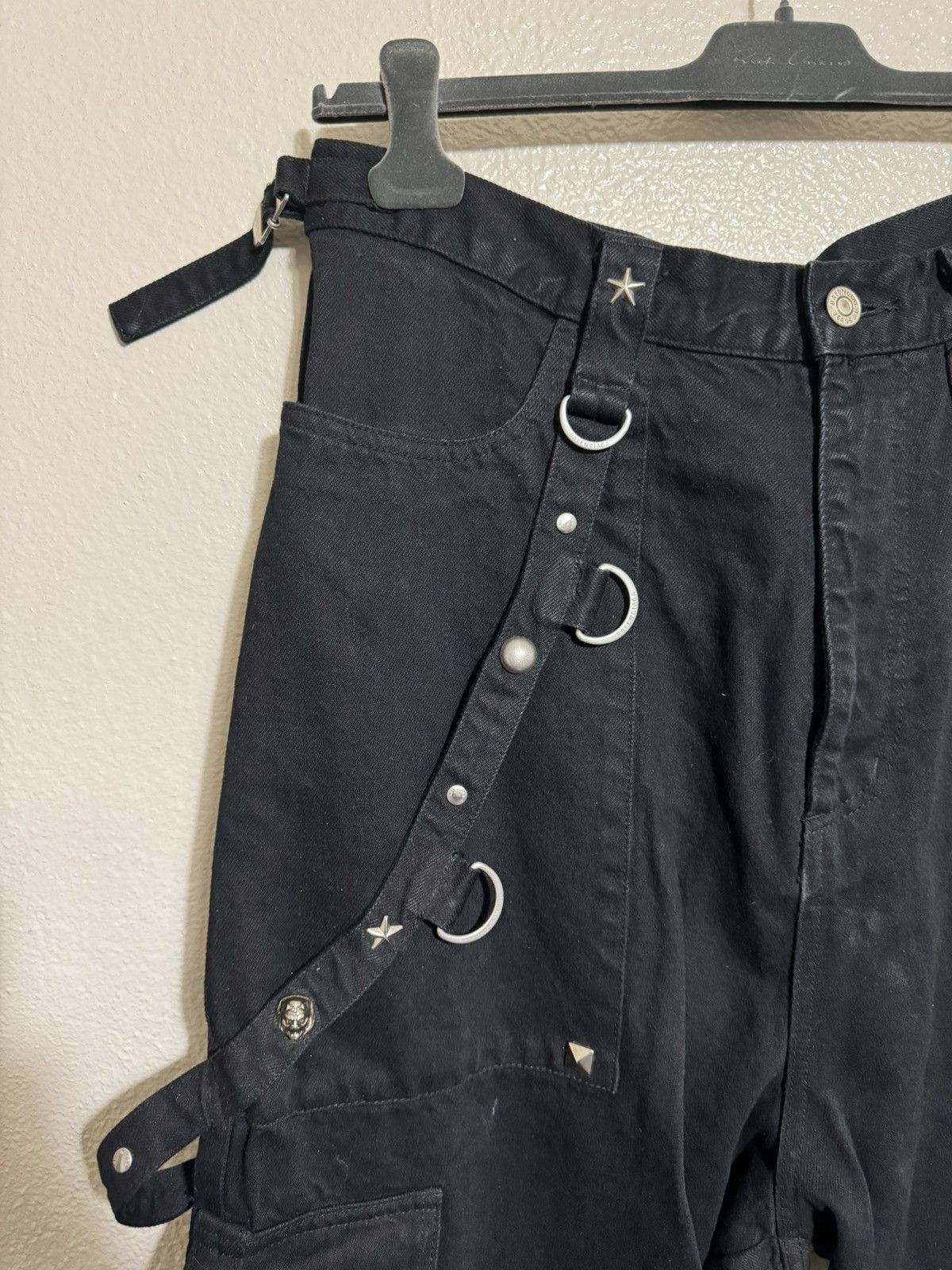 Balenciaga Balenciaga SS22 Black Raver Jeans Size US 31 - 12 Thumbnail