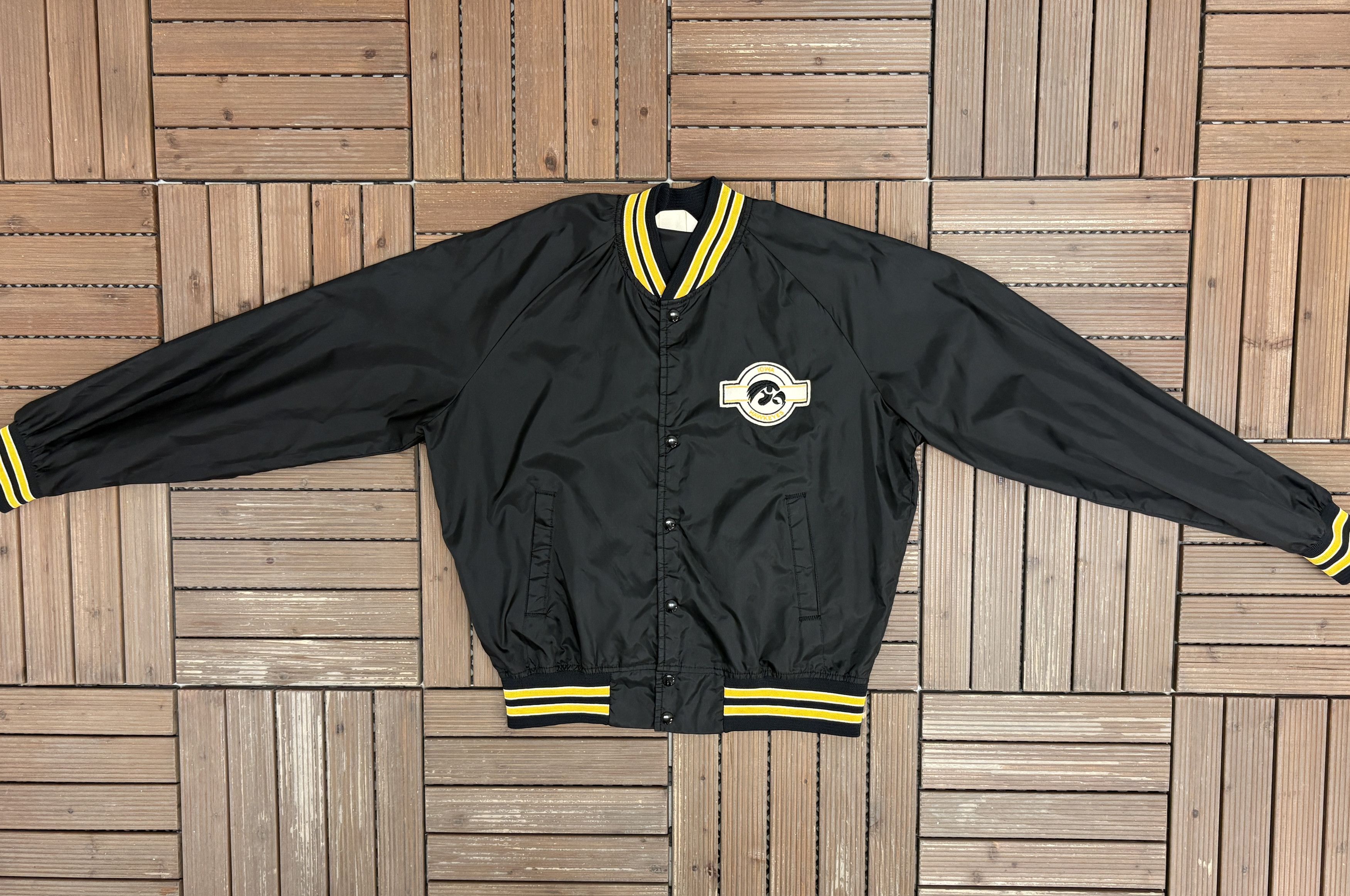 Chalk Line Iowa Hawkeyes Stitched Vintage Windbreaker Jacket Size US L / EU 52-54 / 3 - 5 Thumbnail