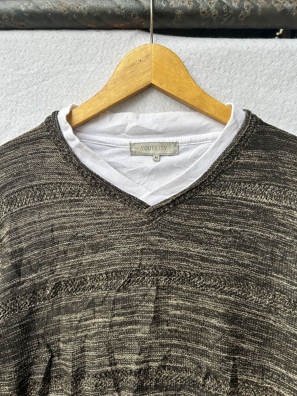 Hysteric Glamour Youtility japanaese knit double layers longsleeve Size US M / EU 48-50 / 2 - 5 Thumbnail