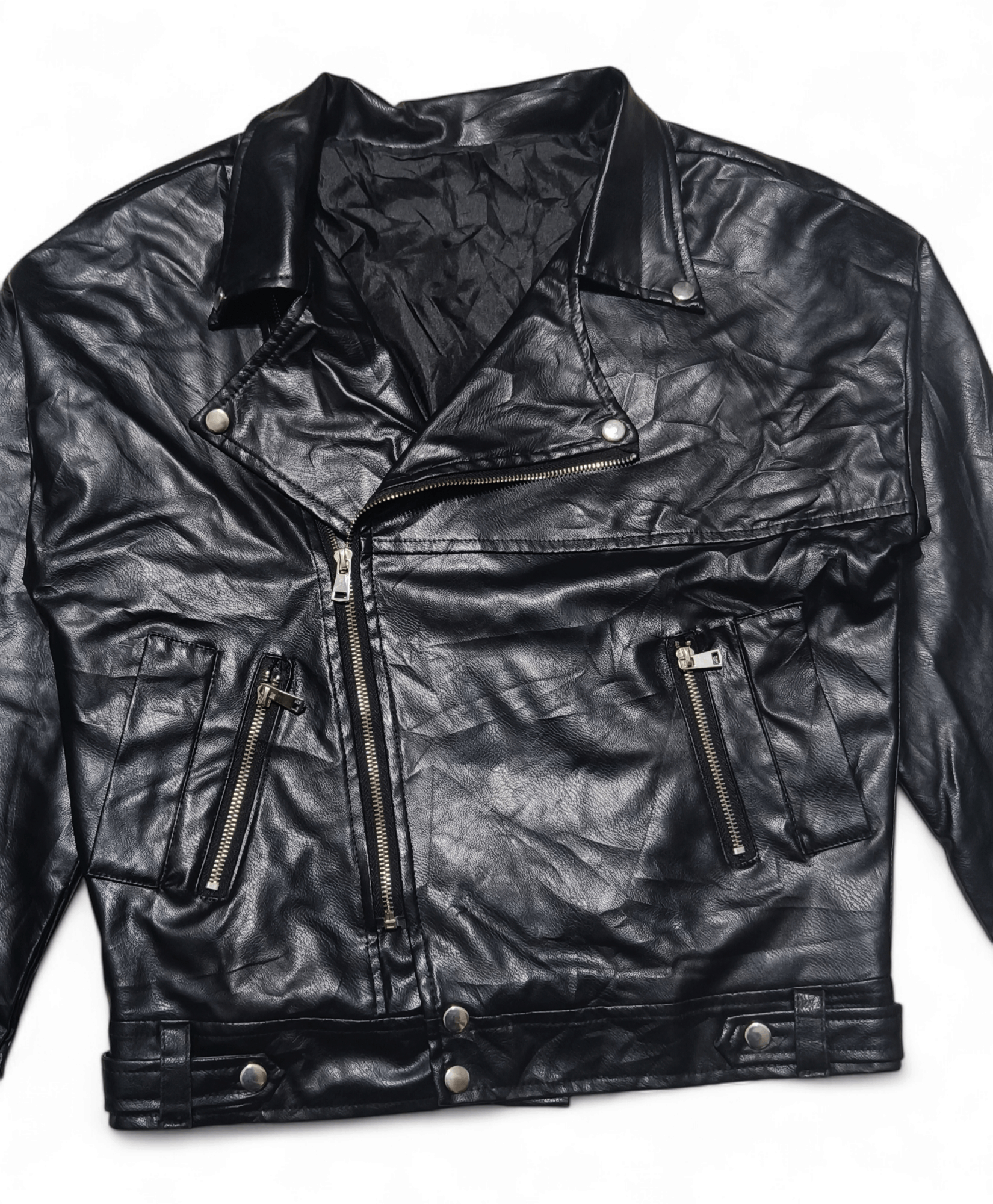 Vintage Vintage Ramones Rockabilly Motorcycle Faux Leather Jacket Size US M / EU 48-50 / 2 - 6 Thumbnail