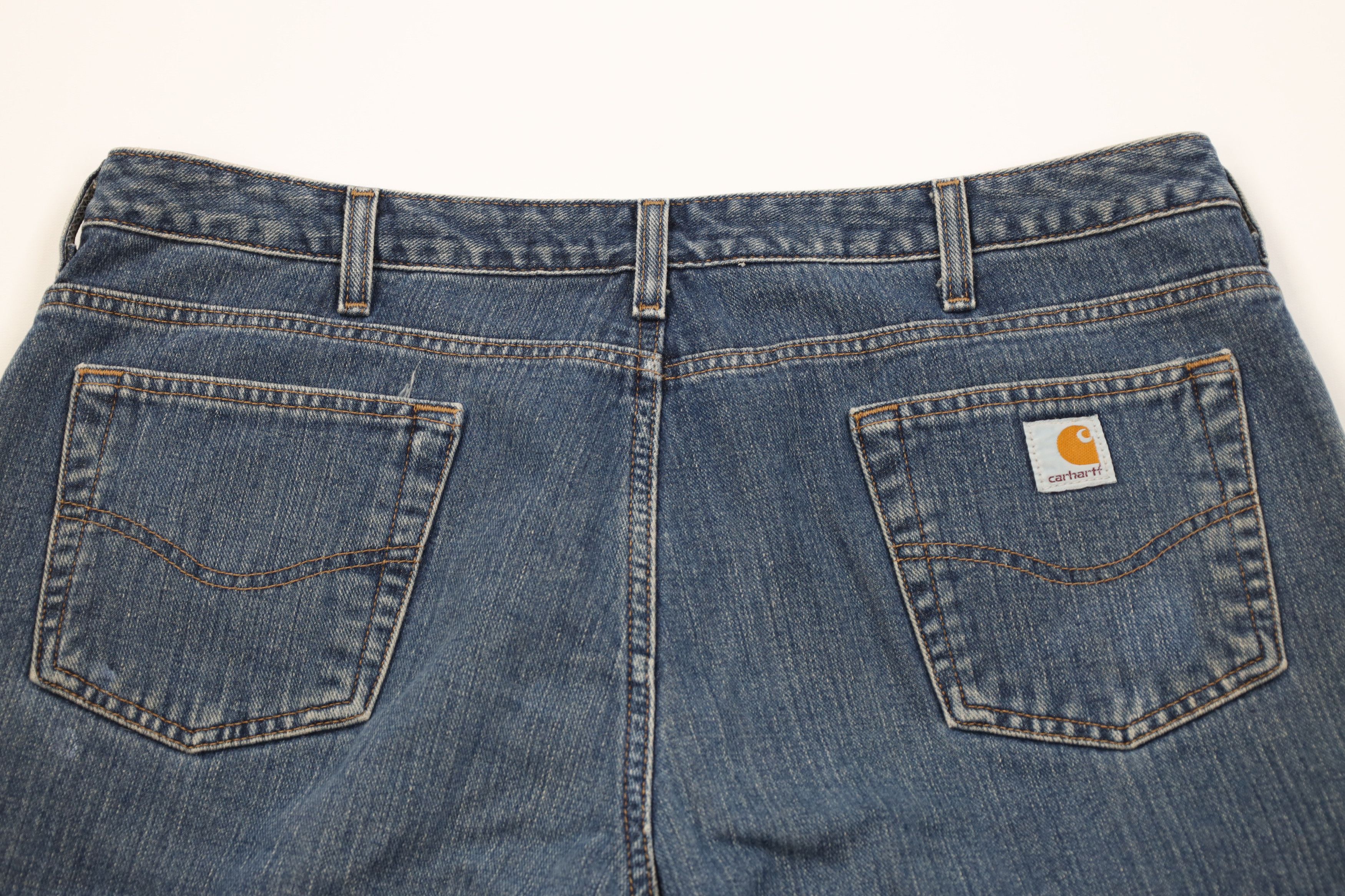 Carhartt Vintage Y2K Carhartt Lined Relaxed Wide Leg Denim Jeans Size 38" / US 16 / IT 52 - 11 Thumbnail