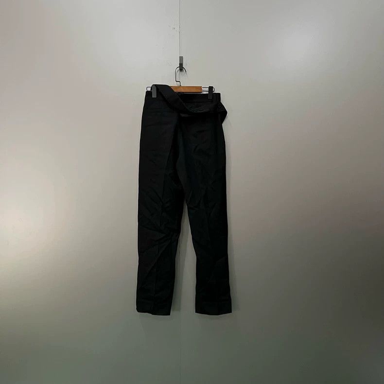 Dior Dior Black belt suit trousers 2502-Nextarrow Size US 28 / EU 44 - 2 Thumbnail
