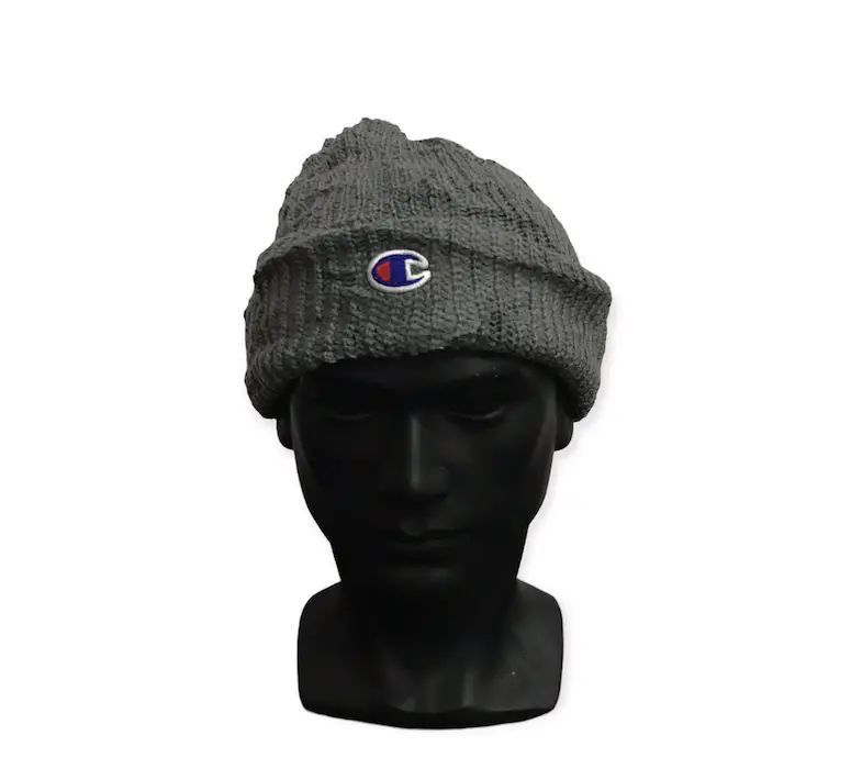 image of Champion Small Logo Beanie Hat, Men's