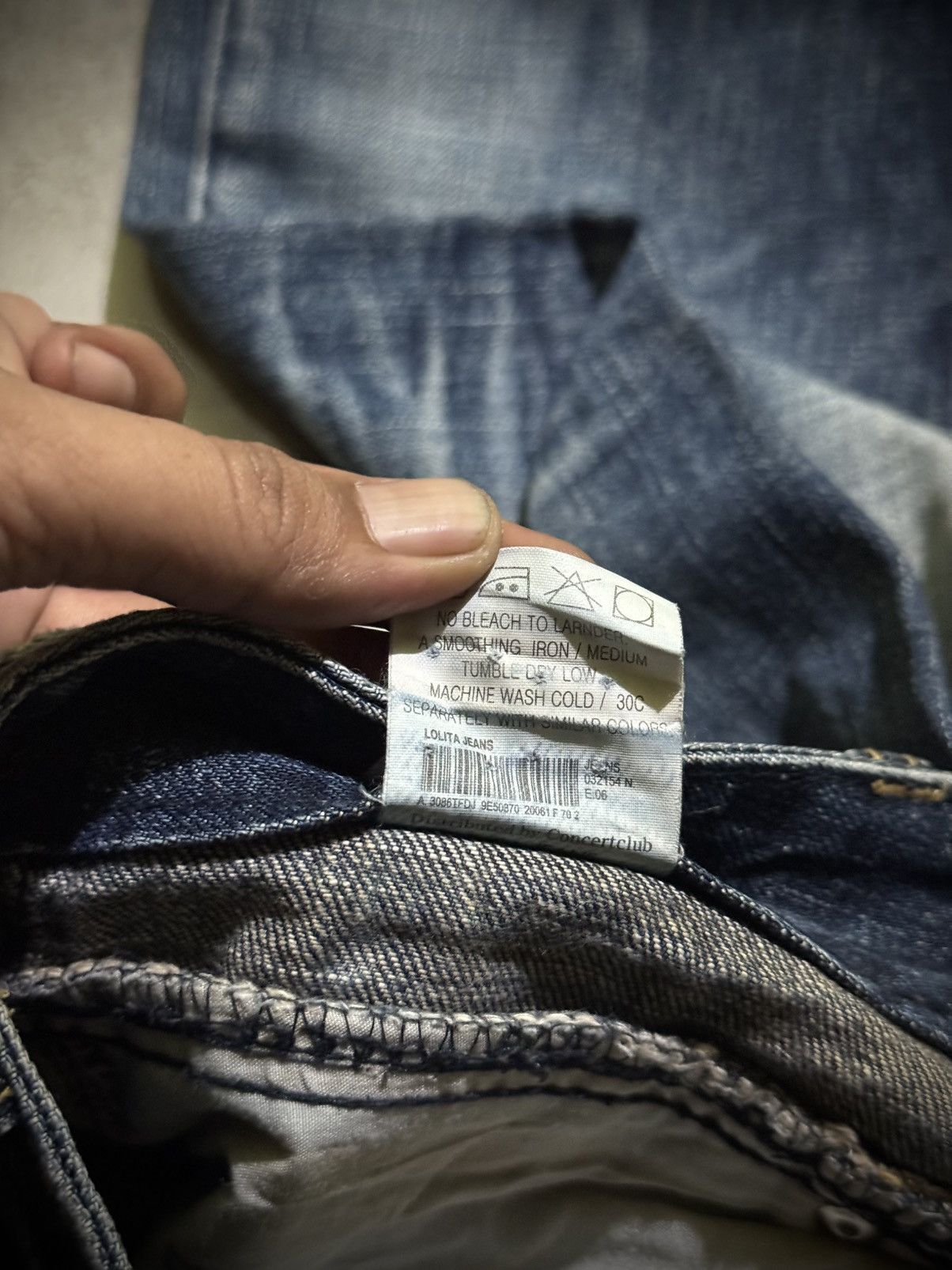 Japanese Brand LOLITA JEANS IFSIXWASNINE DISTRESSED BOOTCUT JEANS Size US 32 / EU 48 - 12 Thumbnail