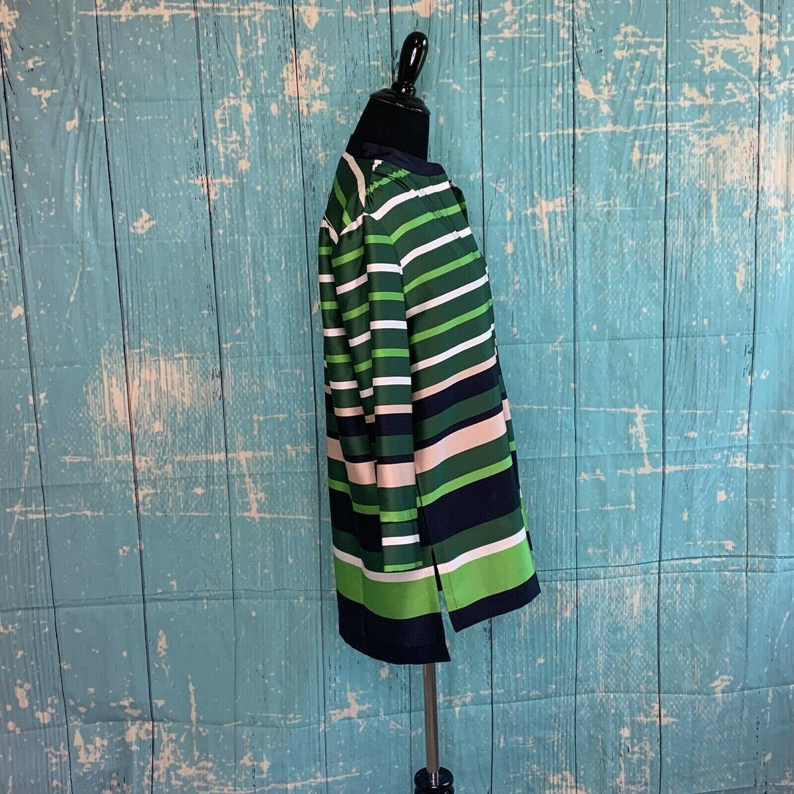 Ann Taylor Ann Taylor Stripes Long sleeve tunic top Size XS Size XS / US 0-2 / IT 36-38 - 6 Thumbnail
