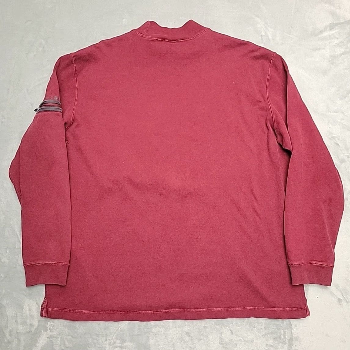 Eddie Bauer VINTAGE Eddie Bauer Mens XL Red Long Sleeve Mock Neck Cotton Knit Pullover Sweater Casual 100 % Cotton Logo Size US XL / EU 56 / 4 - 3 Thumbnail
