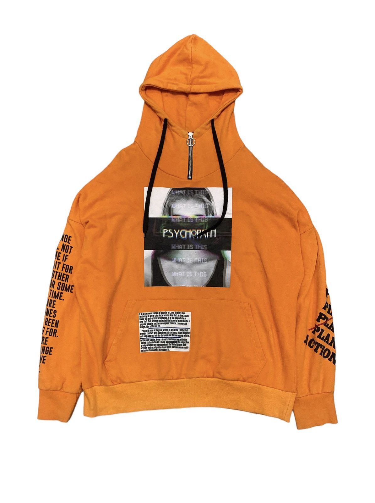 Japanese Brand A’GEM/9 Japan psychopath illusion hoodie Size US L / EU 52-54 / 3 - 1 Thumbnail