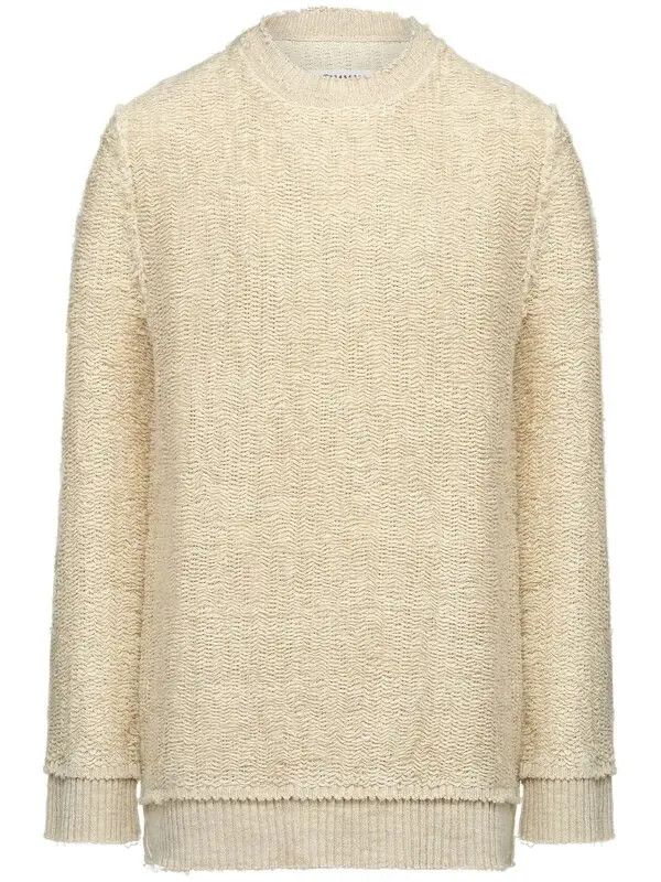 Maison Margiela o1y0625 Sweater in Beige Size XS / US 0-2 / IT 36-38 - 1 Thumbnail