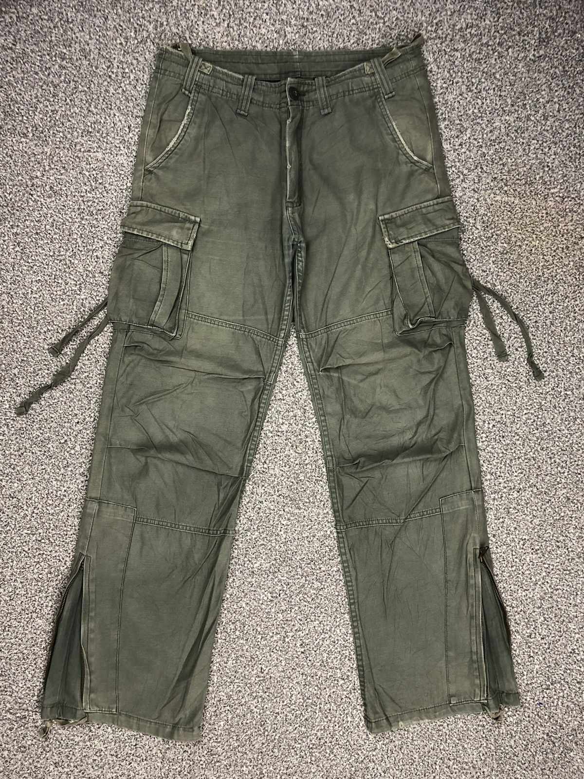 Vintage Vintage Jungle Storm Military Cargopants Size US 33 - 1 Thumbnail