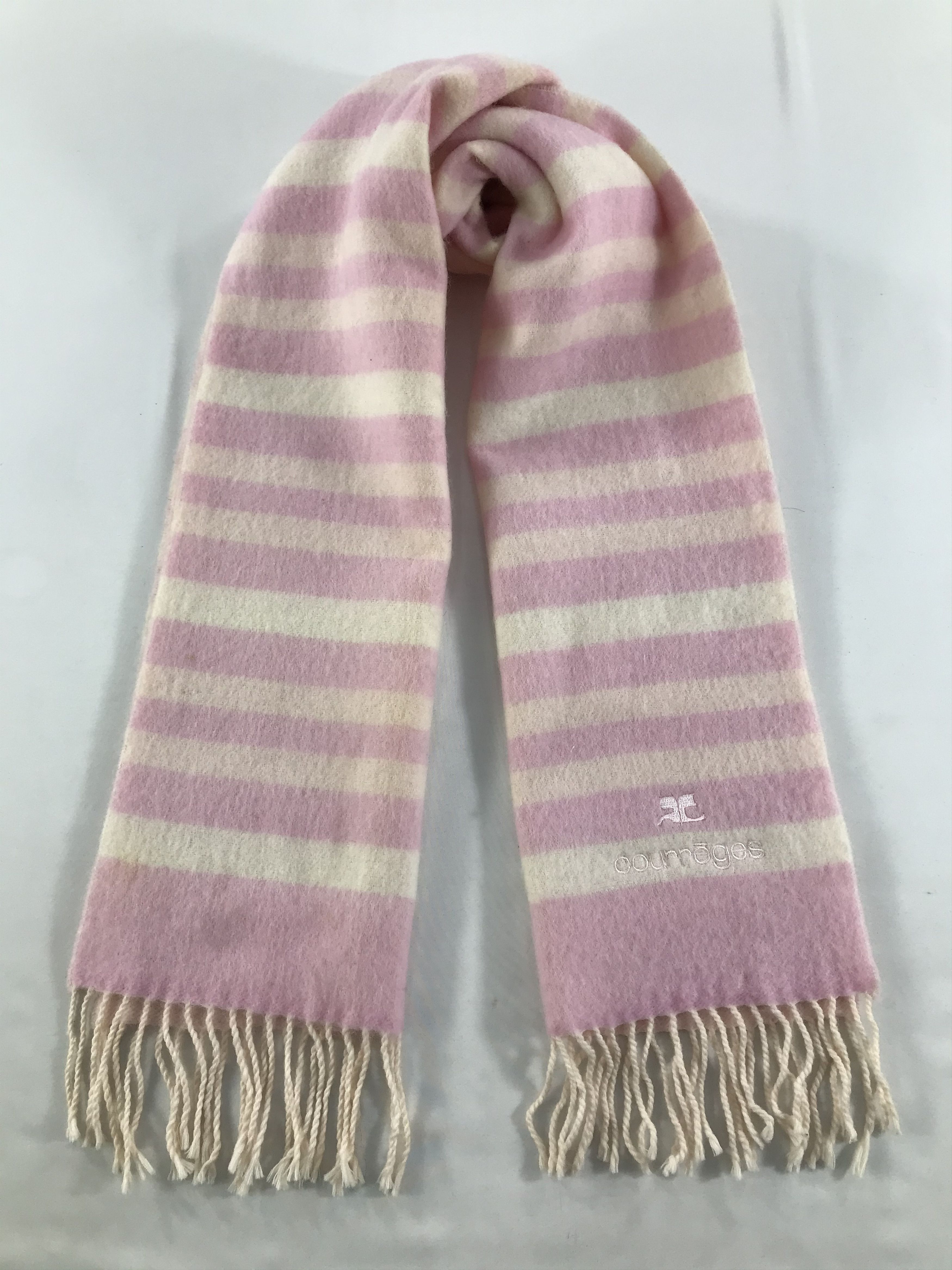 Courreges Vintage Courreges Scarf/Muffler/Neckwear MF1218 Size ONE SIZE - 1 Thumbnail
