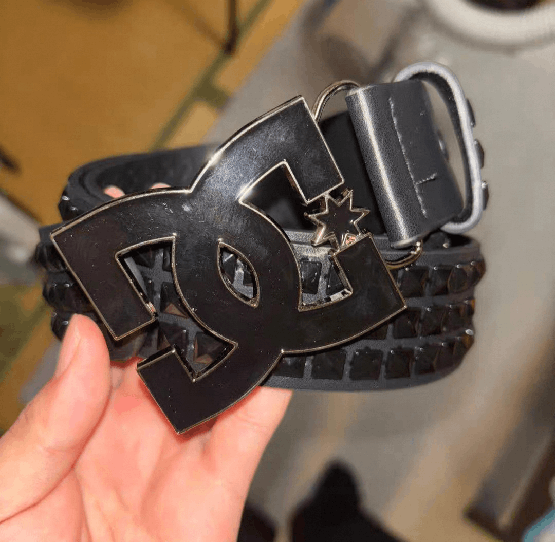 DC dc y2k punk belt Size ONE SIZE - 1 Thumbnail