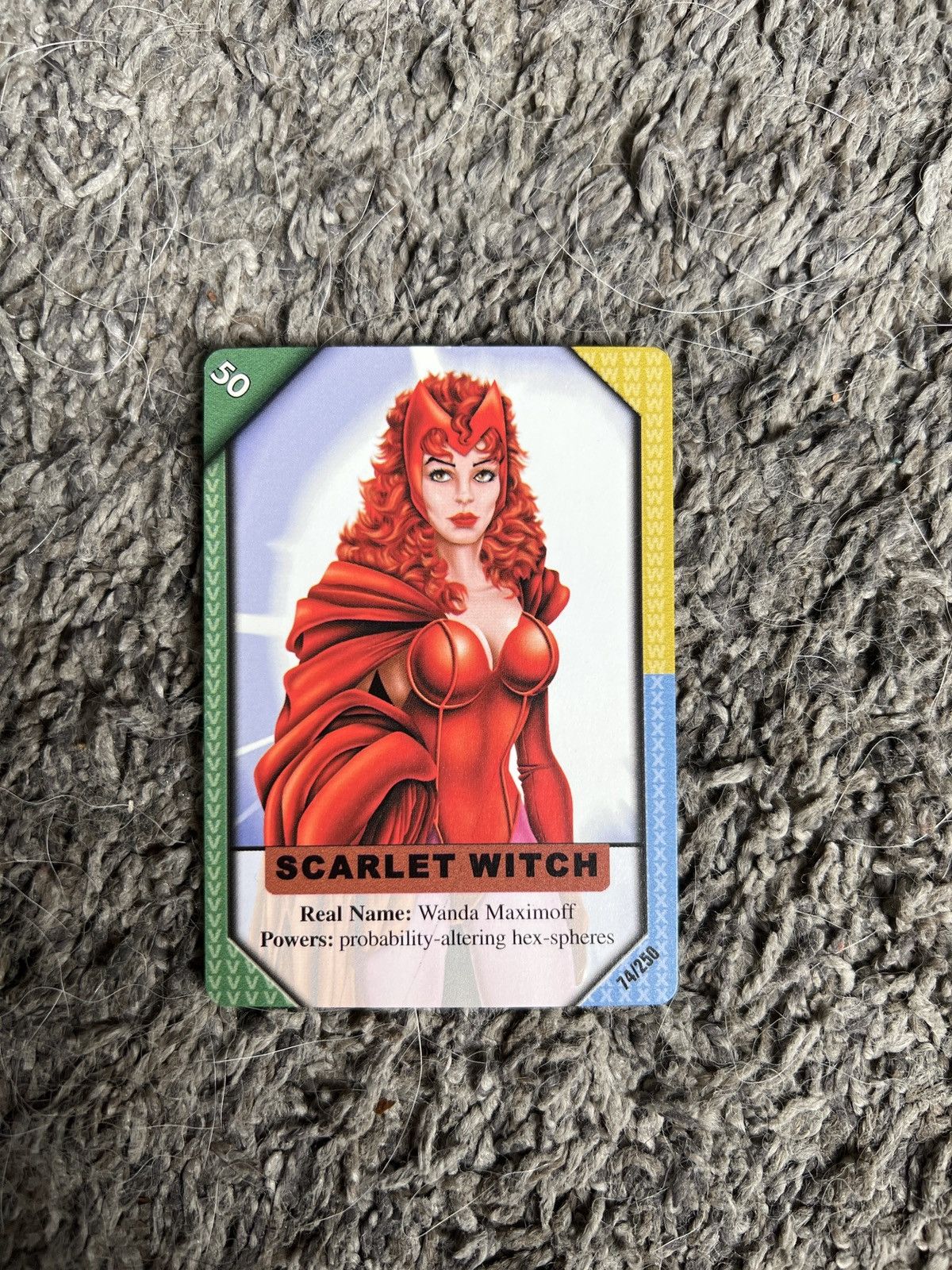 Marvel Comics Marvel ReCharge Scarlet Witch Card Size ONE SIZE - 1 Thumbnail