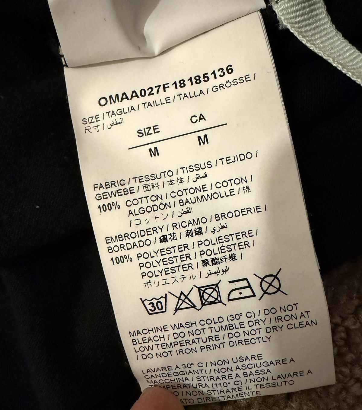 Dover Street Market × Off-White Off-White x DSM Gradient T-Shirt Black Size US M / EU 48-50 / 2 - 3 Thumbnail