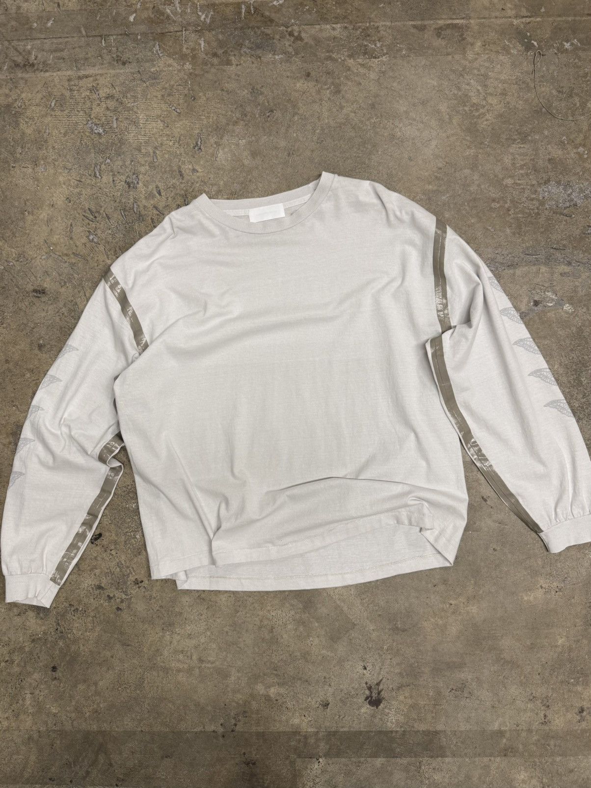 ALEXANDER DIGENOVA Alexander Digenova Logo Taped Seam Long Sleeve tee Size US L / EU 52-54 / 3 - 1 Thumbnail