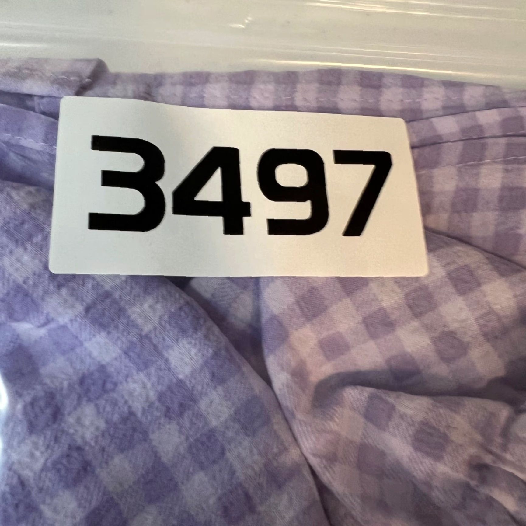 H&M VINTAGE H&M Devided Womens Purple Gingham Puff Sleeve Mini Dress W/ Button Front M Size M / US 6-8 / IT 42-44 - 8 Thumbnail