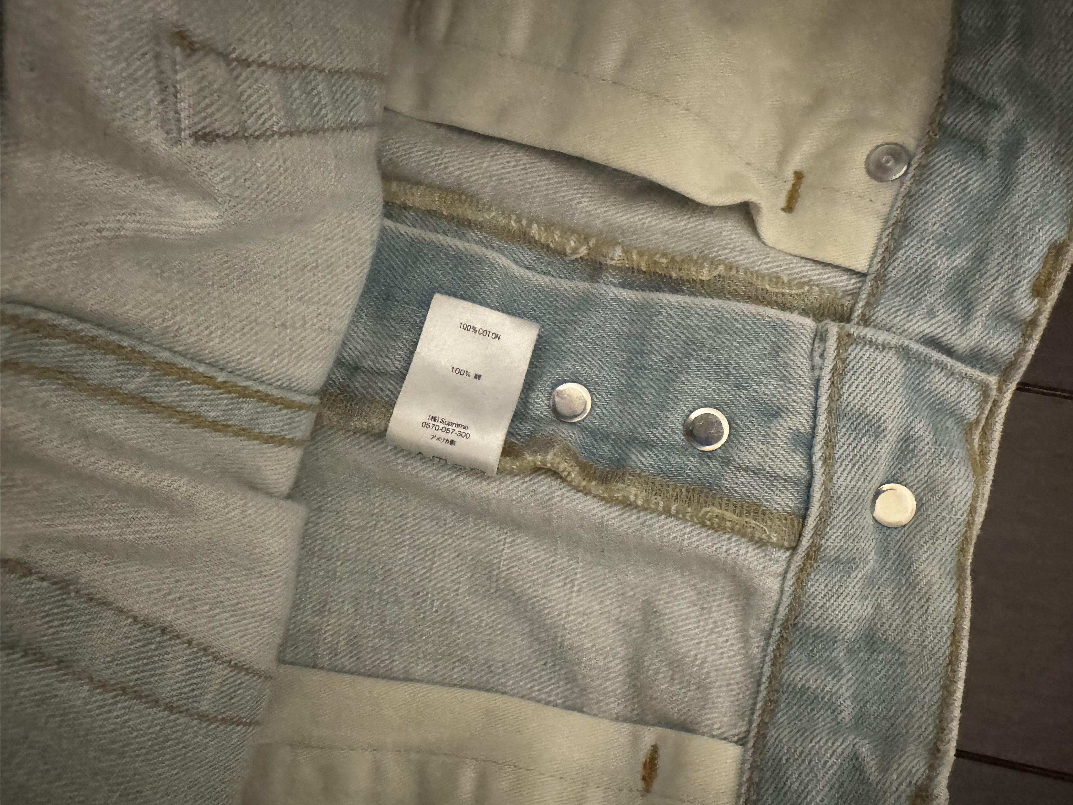 Supreme supreme denim jeans Size US 32 / EU 48 - 6 Thumbnail