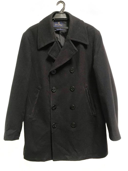 Brooks Brothers Brook Brothers X Loro Piana Wool Pea Coat | Grailed