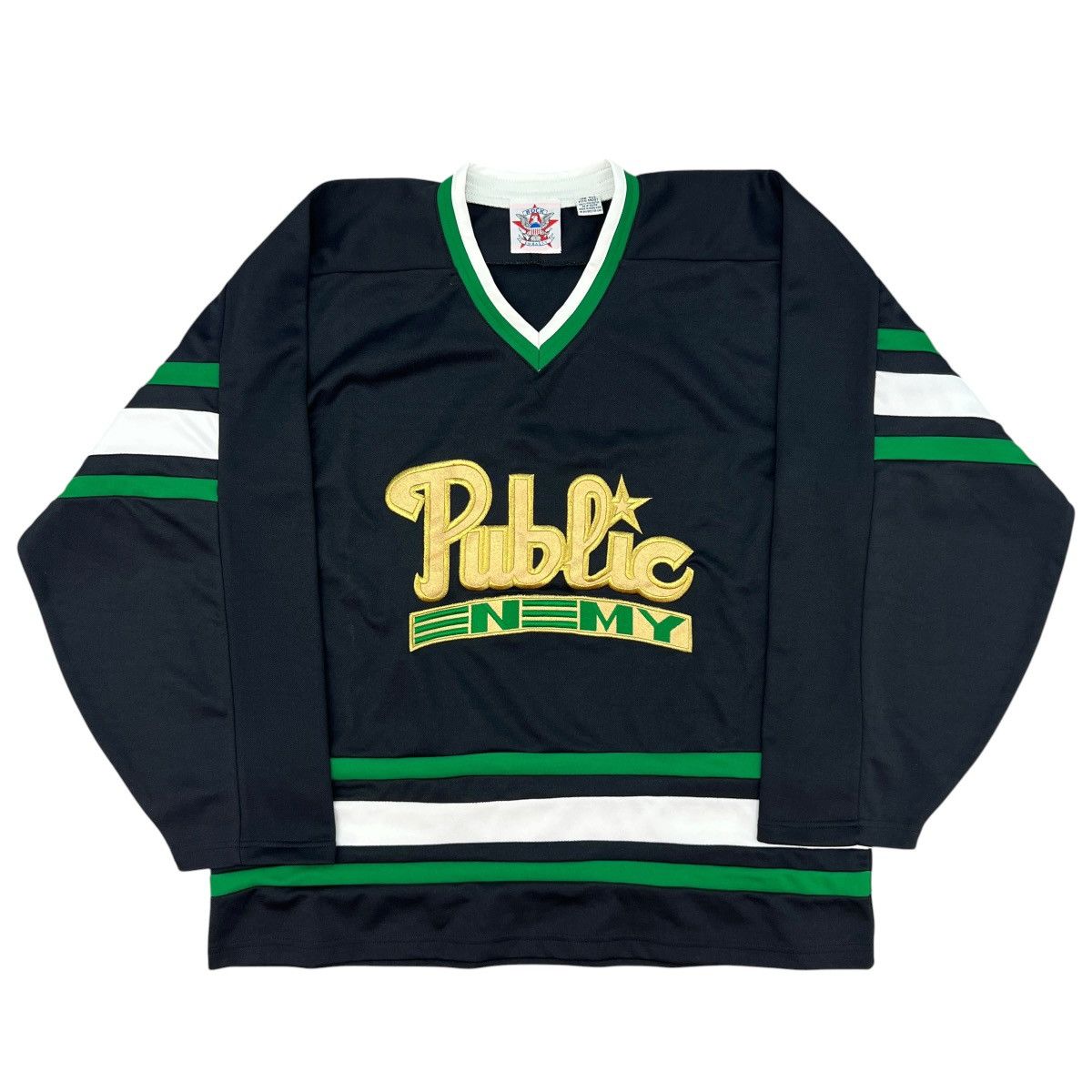 Other Vintage 90s PUBLIC ENEMY Hockey Jersey Size US XL / EU 56 / 4 - 1 Thumbnail