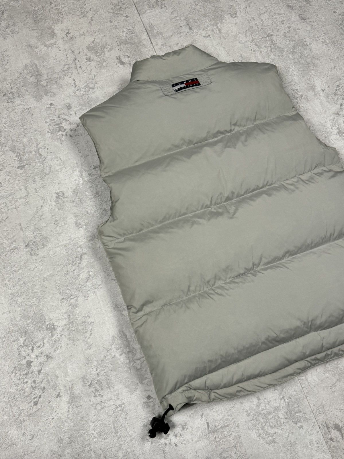 Tommy Hilfiger Tommy Hilfiger Puffer Vest Beige Full Zip Logo Down Gilet Size US S / EU 44-46 / 1 - 9 Thumbnail