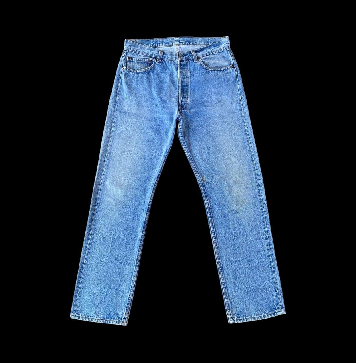 Levi's Vintage Clothing VINTAGE 80S LEVIS 501 LIGHTWASH FADED W33X30.5" Size US 33 - 1 Thumbnail