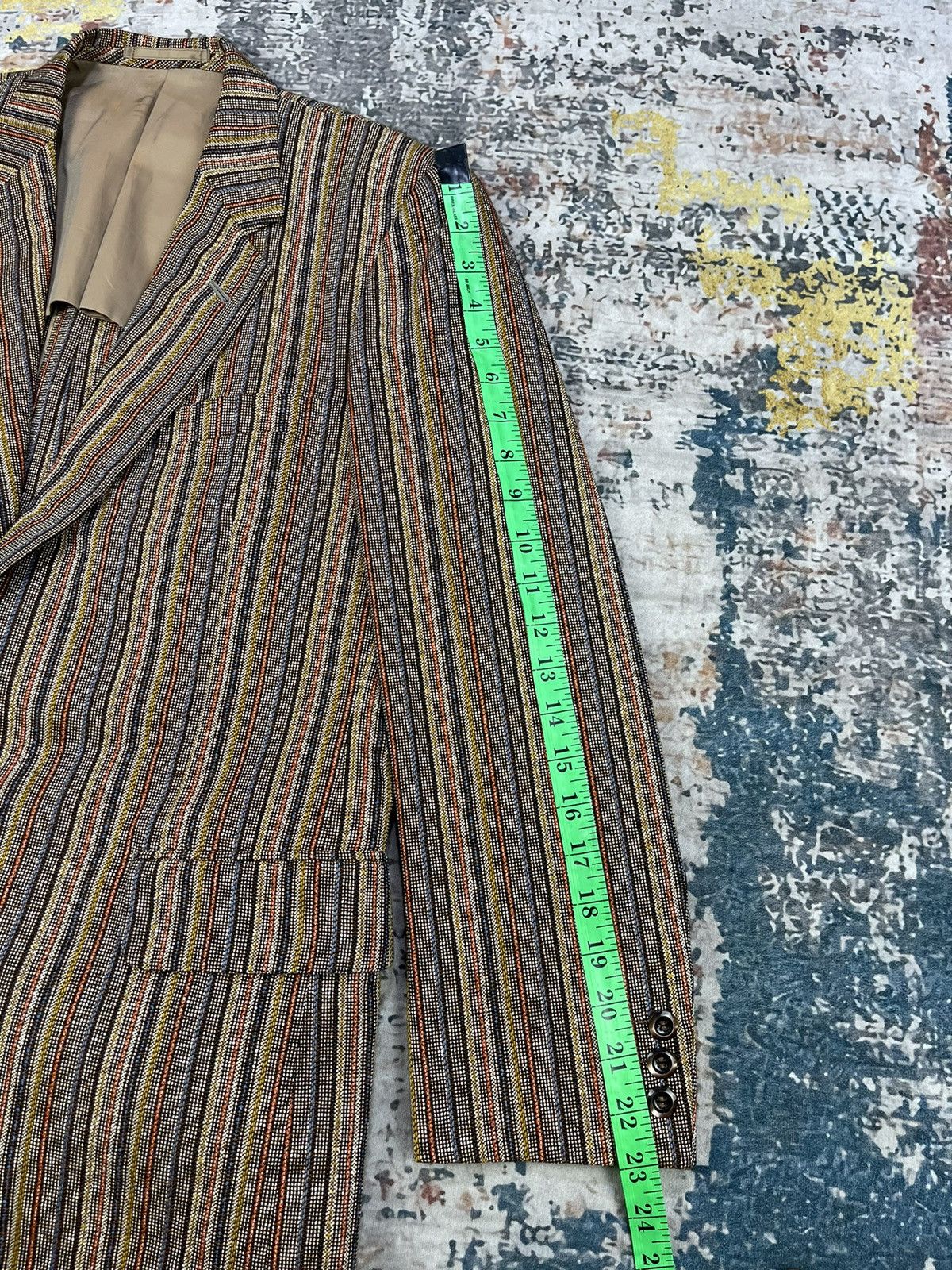 DORMUEIL Luxury Cloth Rainbow Tweed Blazer