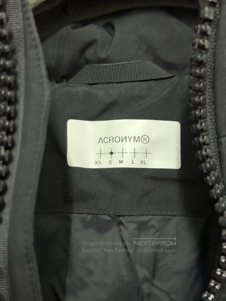 Acronym Acronym Black Cotton Jacket Size US S / EU 44-46 / 1 - 4 Thumbnail