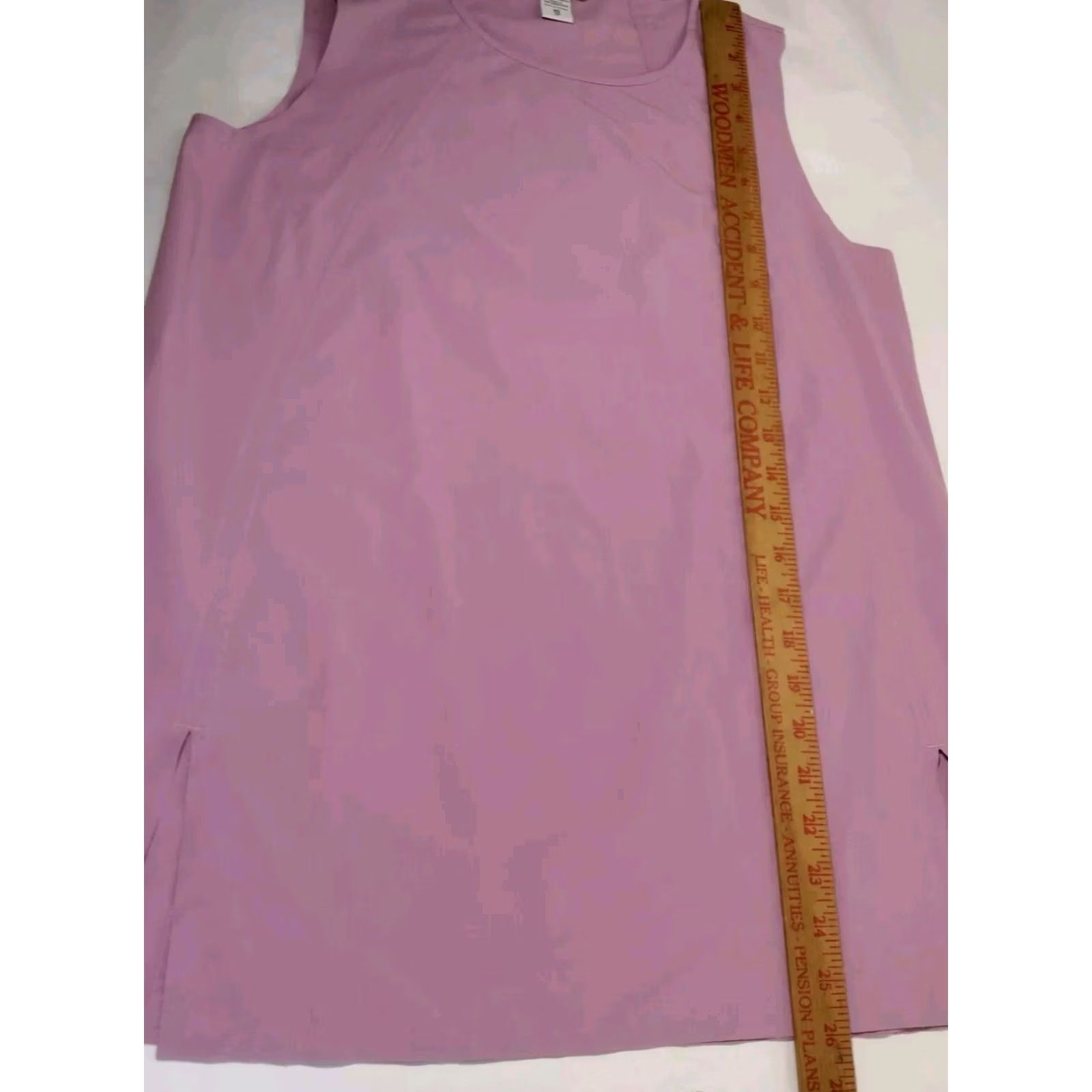Athleta Athleta Zephyr Refined Tank Top Shirt Women XS Purple Camisole Stretch Sleeveless Round Neck Pullover Wide Strap Size XS / US 0-2 / IT 36-38 - 5 Thumbnail