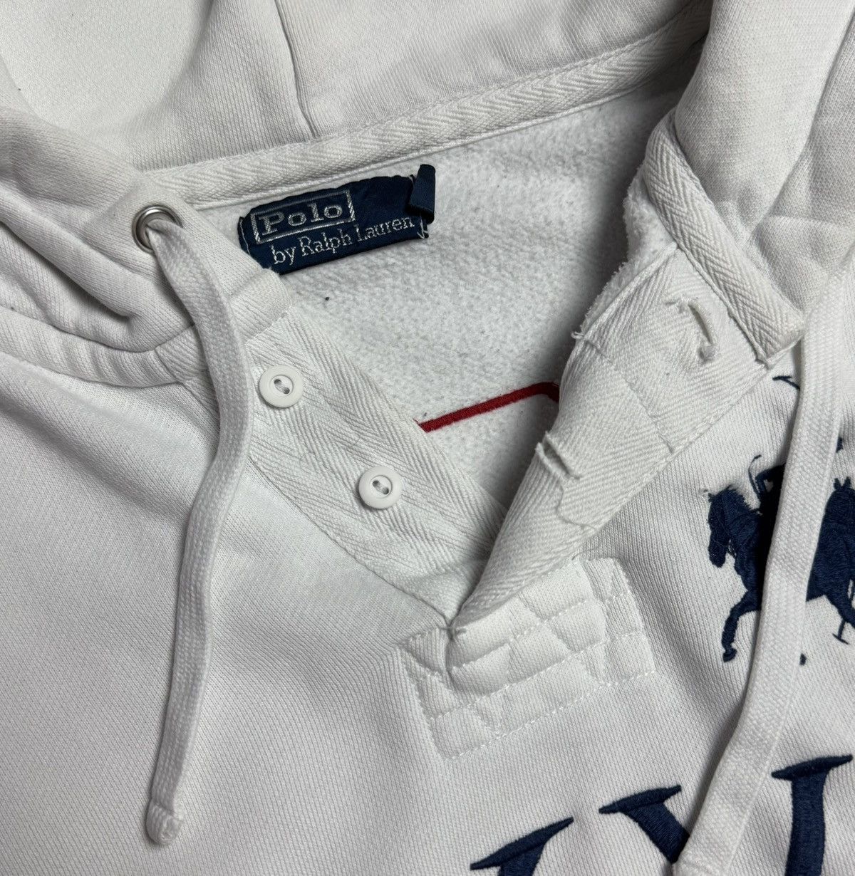 Polo Ralph Lauren Polo Ralph Lauren VXVII #3 Big Pony Hoodie Rugby Size US XL / EU 56 / 4 - 13 Thumbnail