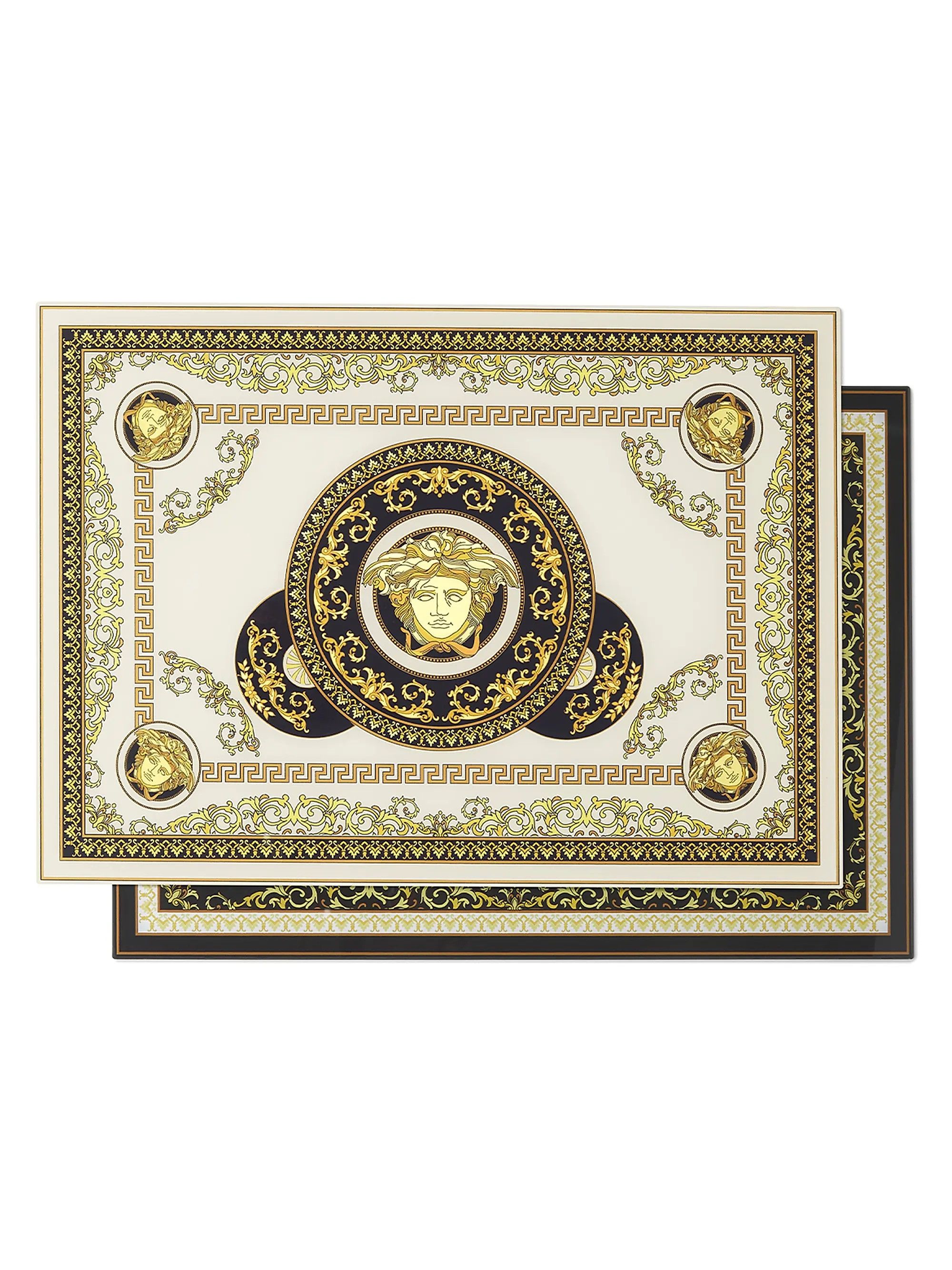Versace Medusa Gala 2-Piece Placemat Set Size ONE SIZE - 1 Preview