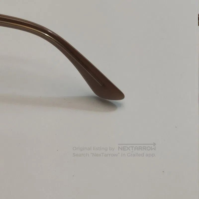 Prada Prada Logo Frame Sunglasses in Brown. Size ONE SIZE - 9 Thumbnail