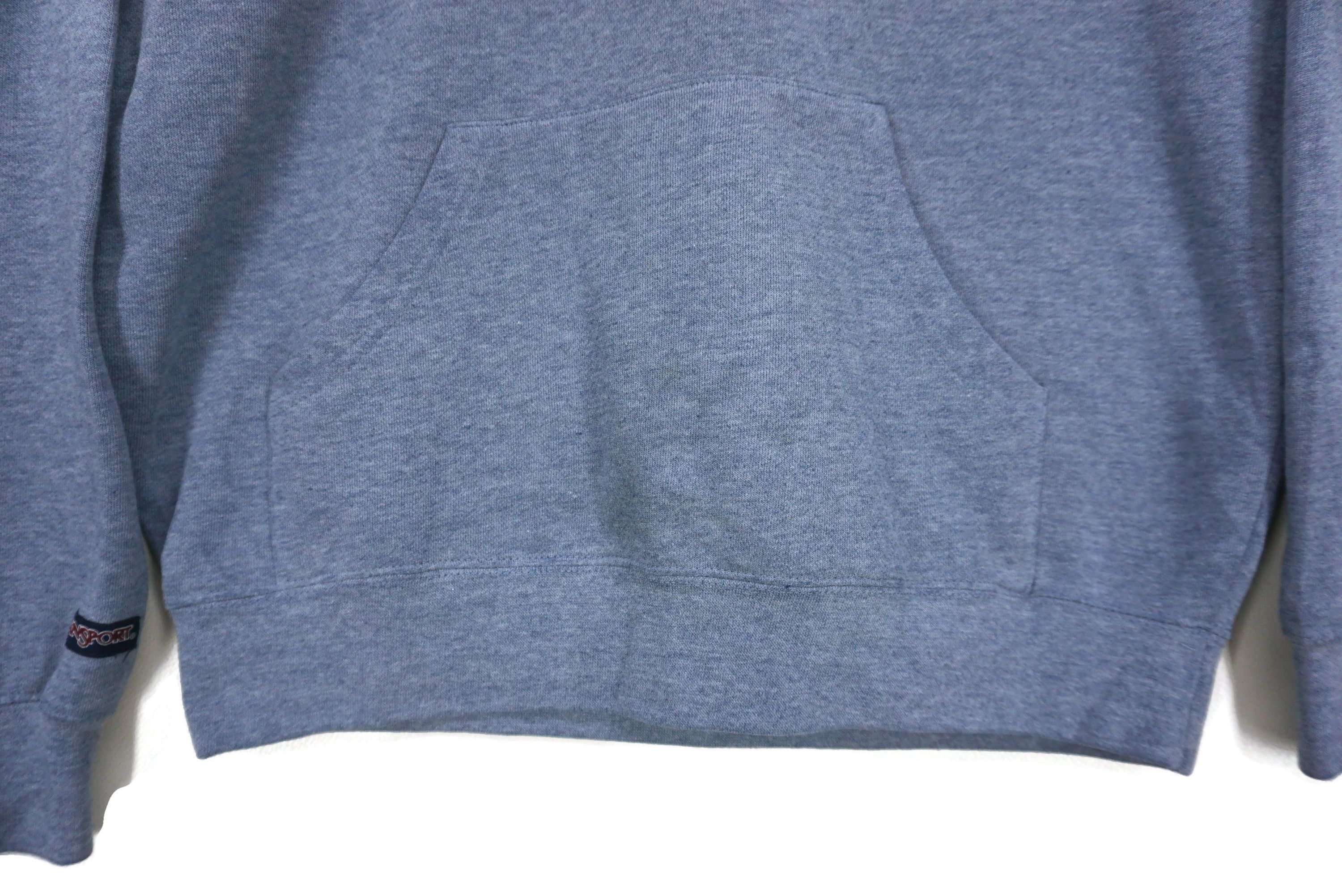 Jansport Vintage Jansport Hoodie Blank Sweatshirt Pullover Size M Size US M / EU 48-50 / 2 - 4 Thumbnail