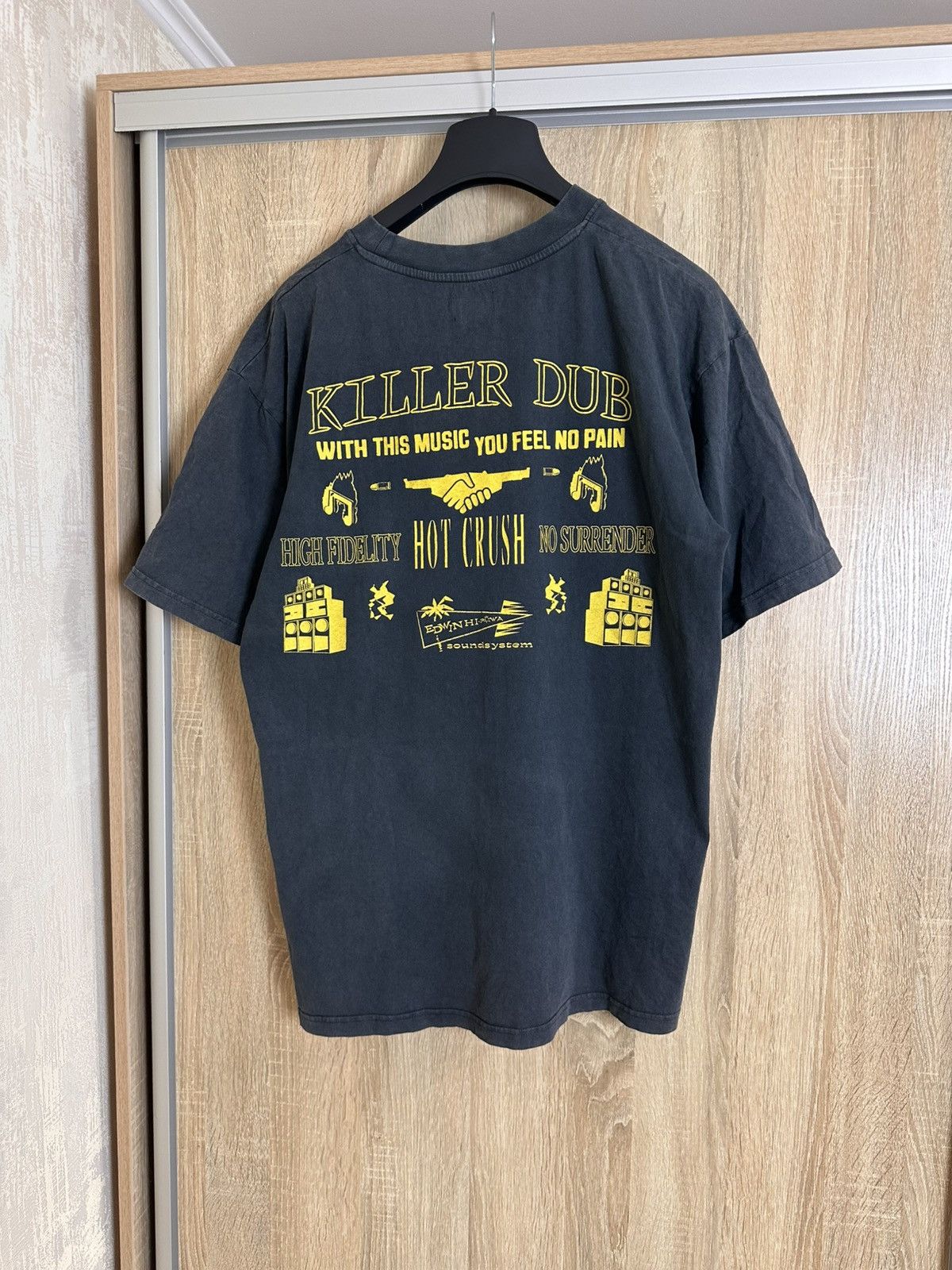 Edwin 🔥 Edwin Killer Dub Music T Shirt Vintage Japan Art Y2K Size US L / EU 52-54 / 3 - 6 Thumbnail