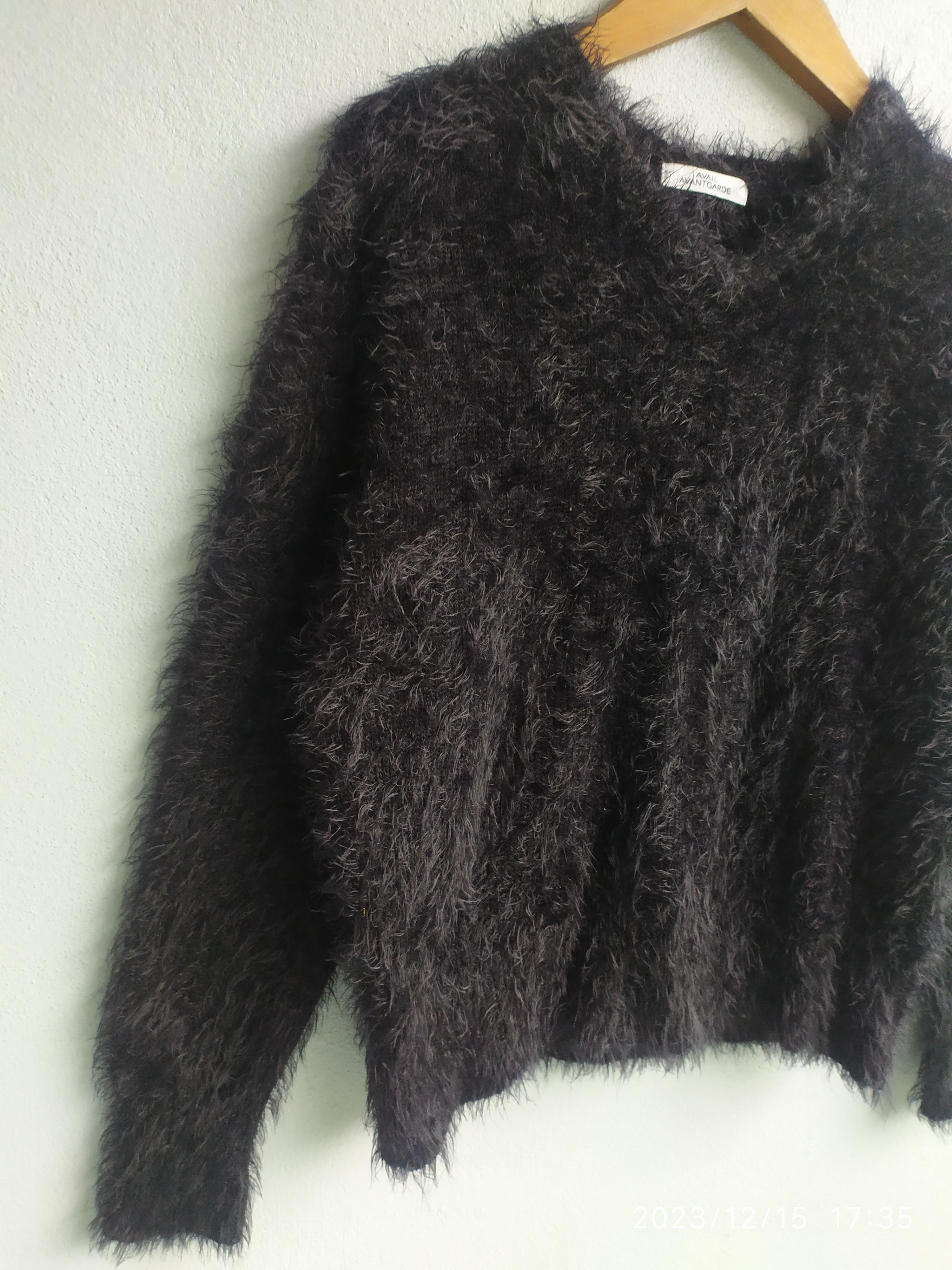 If Six Was Nine × Japanese Brand × Le Grande Bleu (L.G.B.) Avail Avant garde mohair style sweater Size US S / EU 44-46 / 1 - 5 Thumbnail