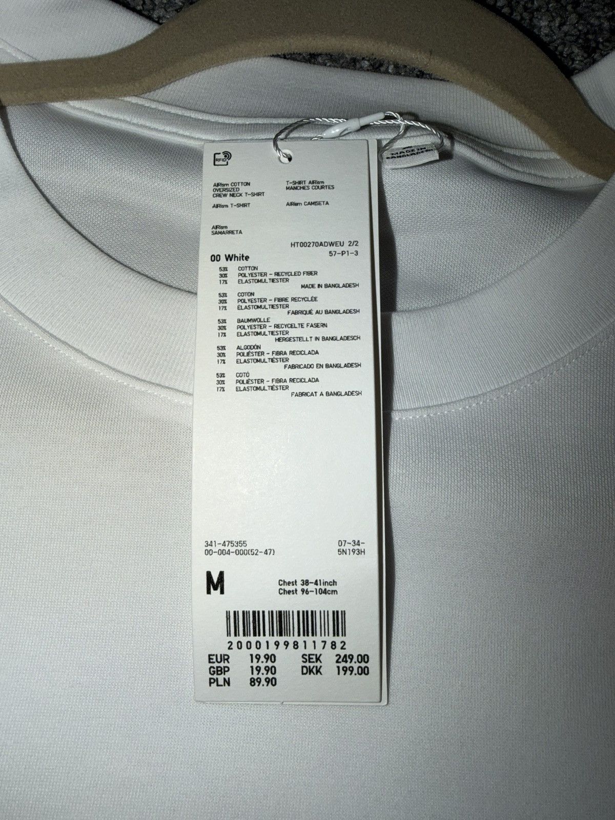 Uniqlo Uniqlo Oversized Tshirt Size US M / EU 48-50 / 2 - 2 Thumbnail