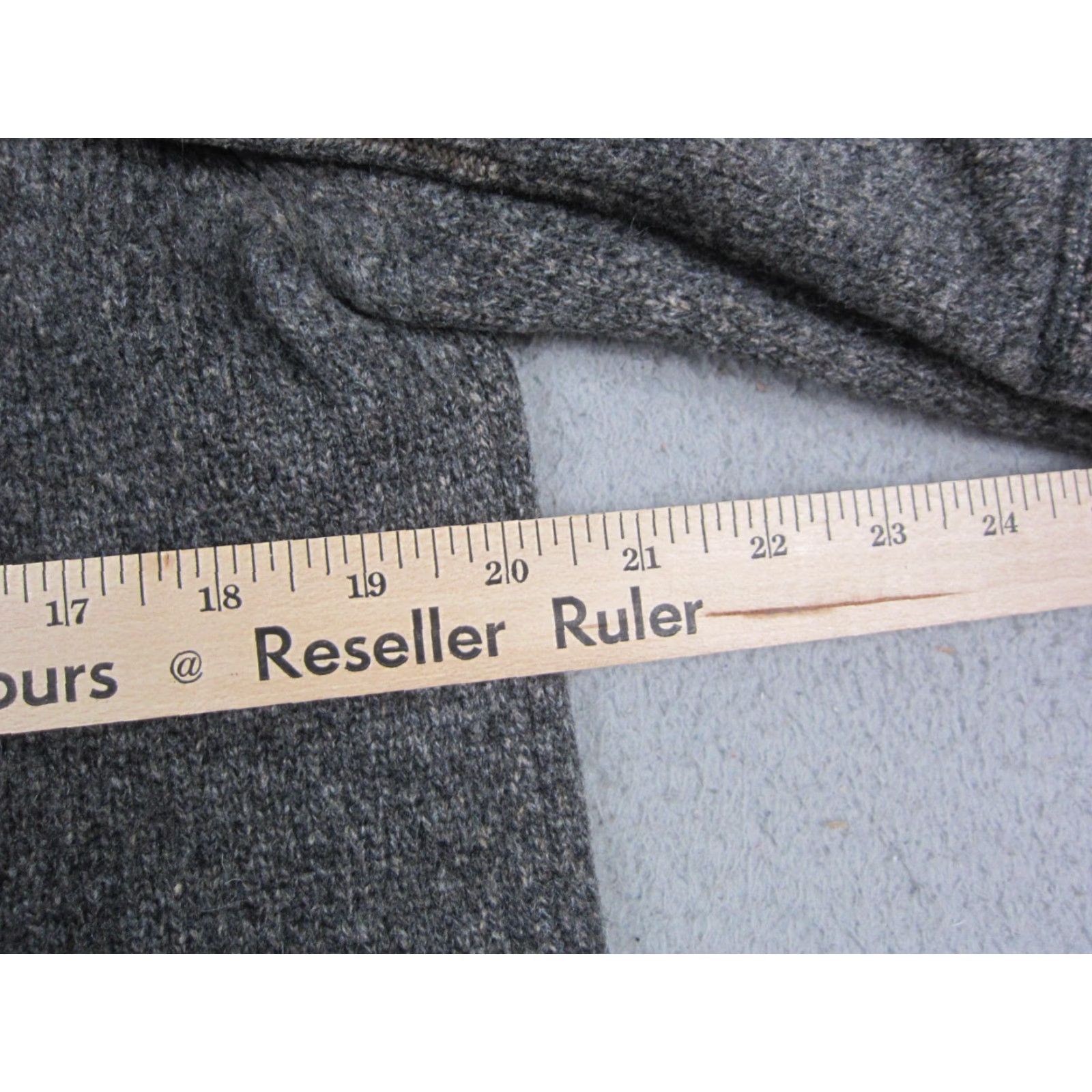 Pronto Uomo Pronto Uomo Sweater Shirt Men M Gray 1/4 Zip Wool Knit Pullover Vintage-Style PullOver Casual Knitwear Pullover Mens Size M Gray Wool Zipper Accent Size US M / EU 48-50 / 2 - 7 Thumbnail