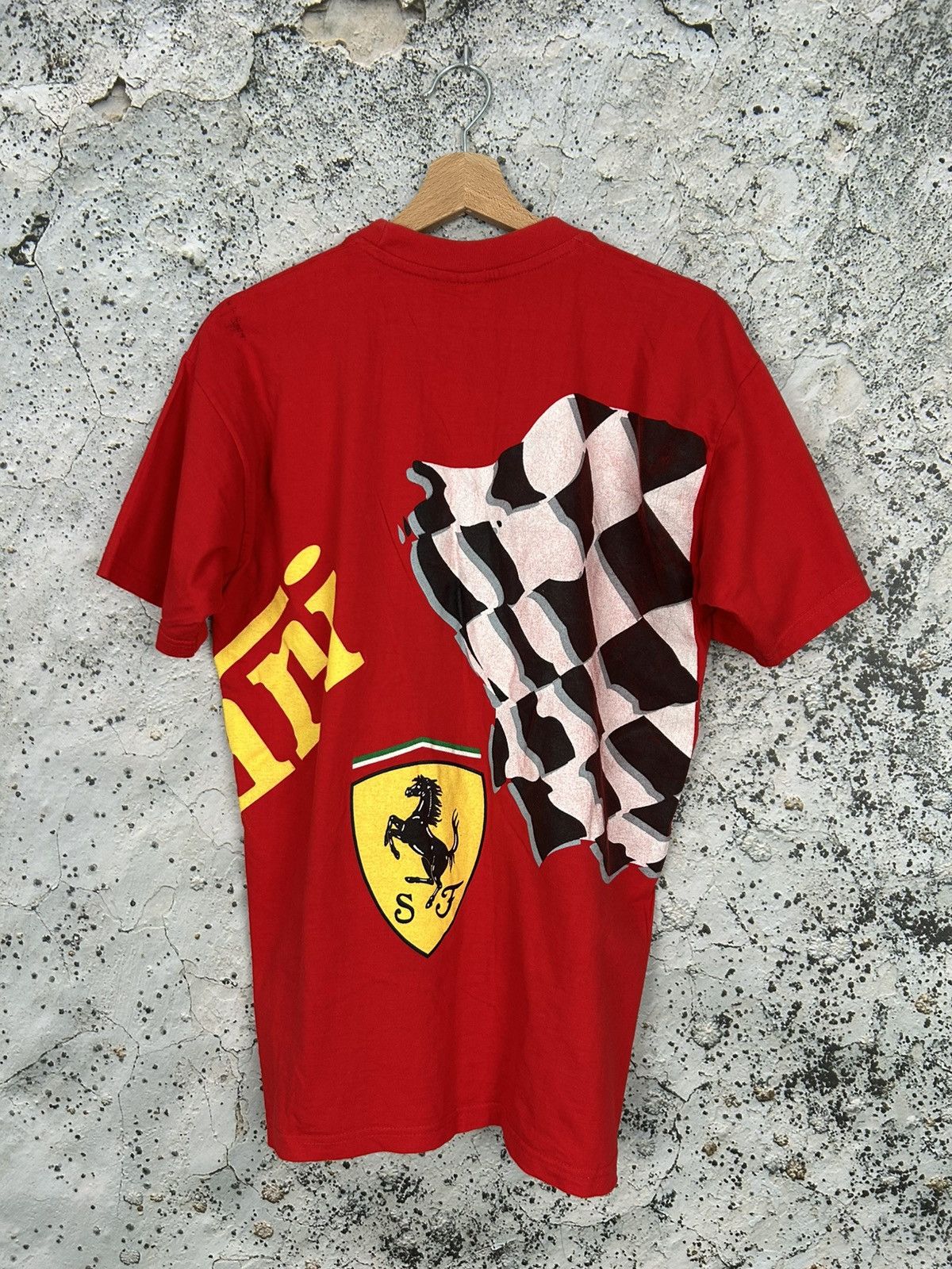 Ferrari Vintage Ferrari F1 Racing Graphic Tee 90s Schumacher Rare Size US L / EU 52-54 / 3 - 4 Thumbnail