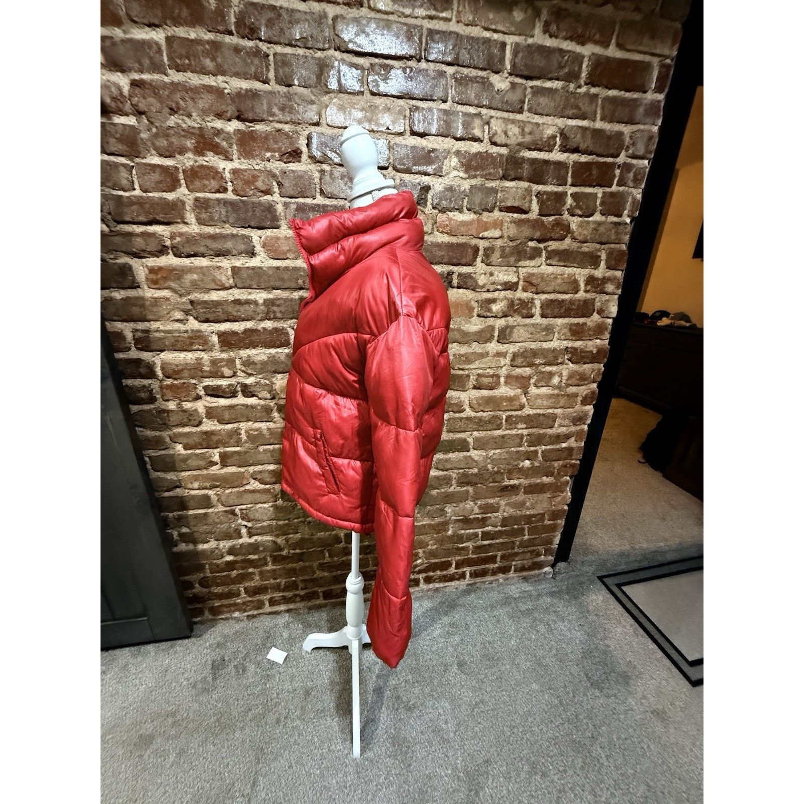 Other Cisono Women's Medium Pink Puffer Jacket Asian Streetwear Size M / US 6-8 / IT 42-44 - 6 Thumbnail
