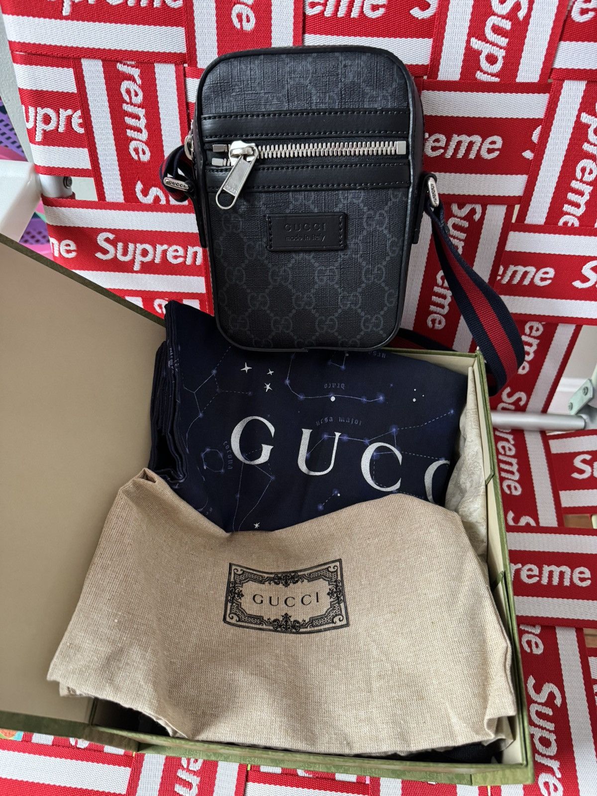 Gucci GG Black messenger Size ONE SIZE - 4 Thumbnail