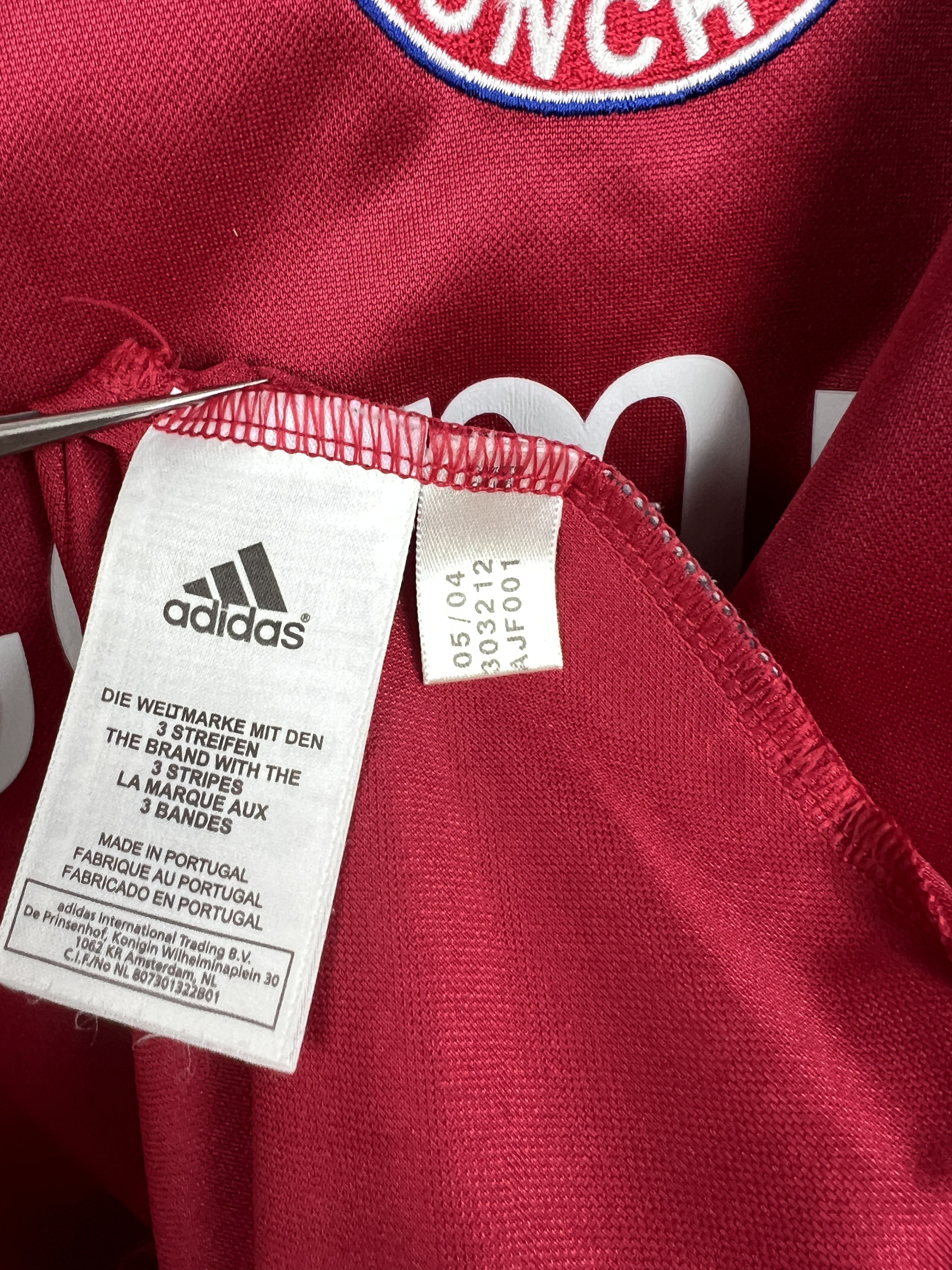 Adidas Bayern Munich Home football shirt Soccer #10 Makaay Jersey Size US XXL / EU 58 / 5 - 7 Thumbnail