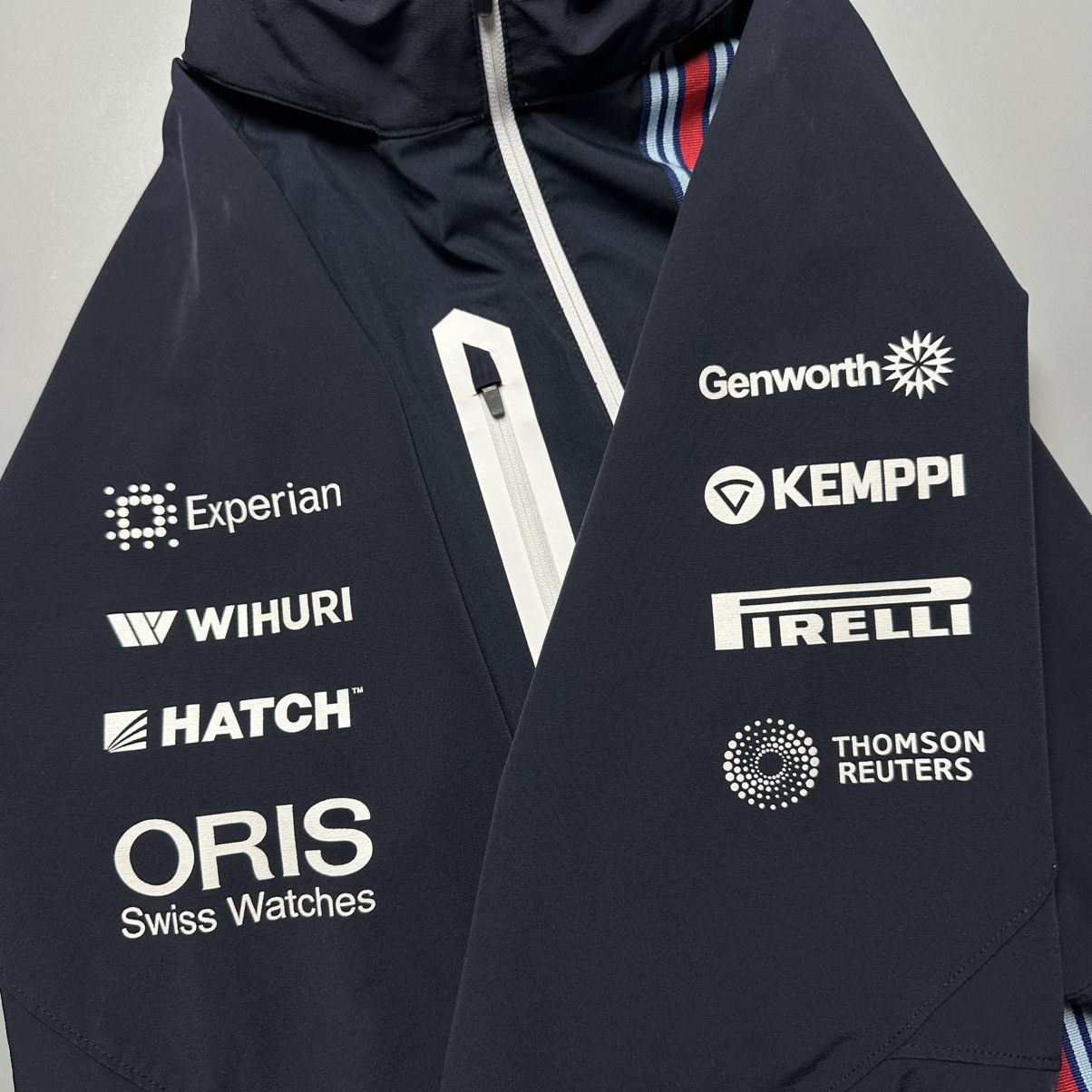 Mercedes-Benz 3XL WILLIAMS MARTINI MERCEDES RACING FORMULA 1 JACKET Size US XXL / EU 58 / 5 - 6 Thumbnail
