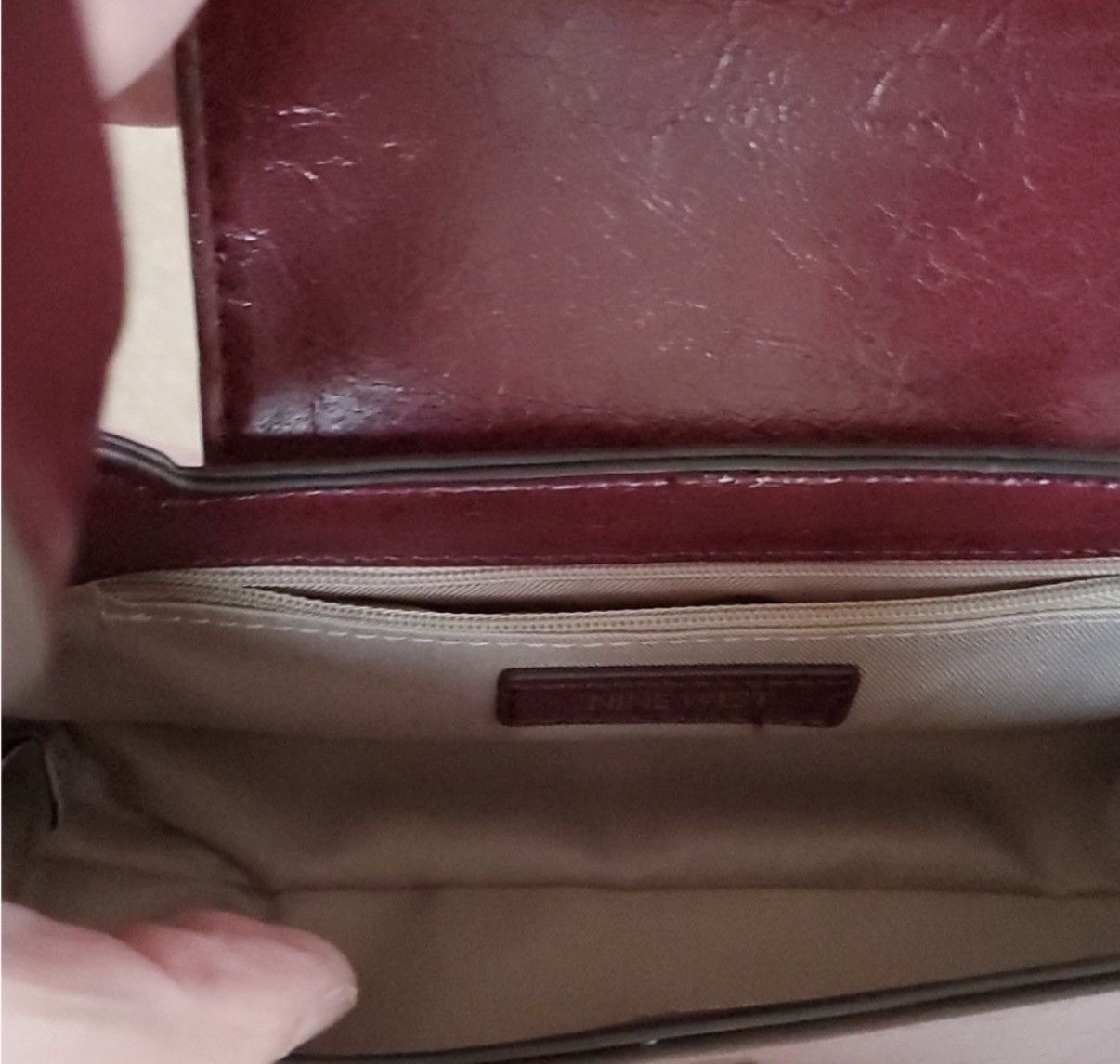 Nine West Nine West Mini red bag with Flap Closure Size ONE SIZE - 4 Thumbnail