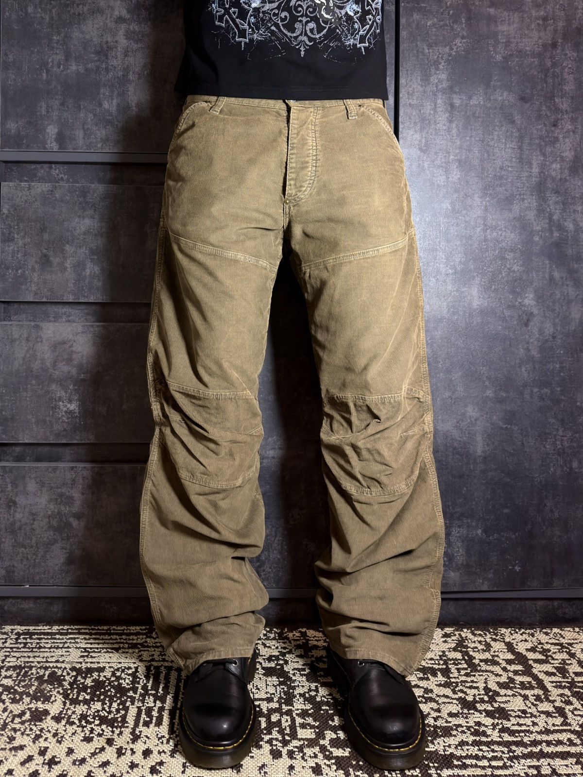 G-Star Sick Vintage G Star Elwood Corduroy Pants LGB Balenciaga Y3 Size US 34 / EU 50 - 1 Thumbnail