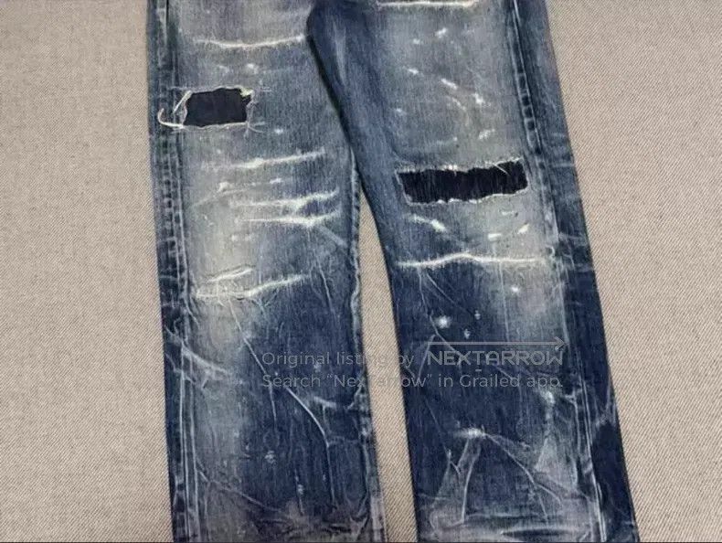 Neighborhood Neighborhood Size M Ripped and Aged Denim Jeans Size US 27 - 4 Thumbnail