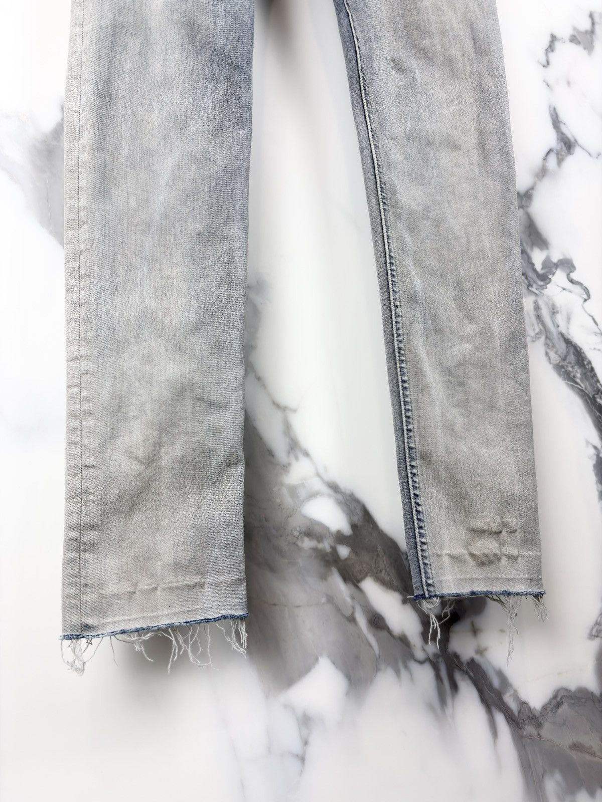 Rick Owens SS17 Rick Owens Stretch Hustler Skinny Detroit Denim Jeans Size US 26 / EU 42 - 5 Thumbnail