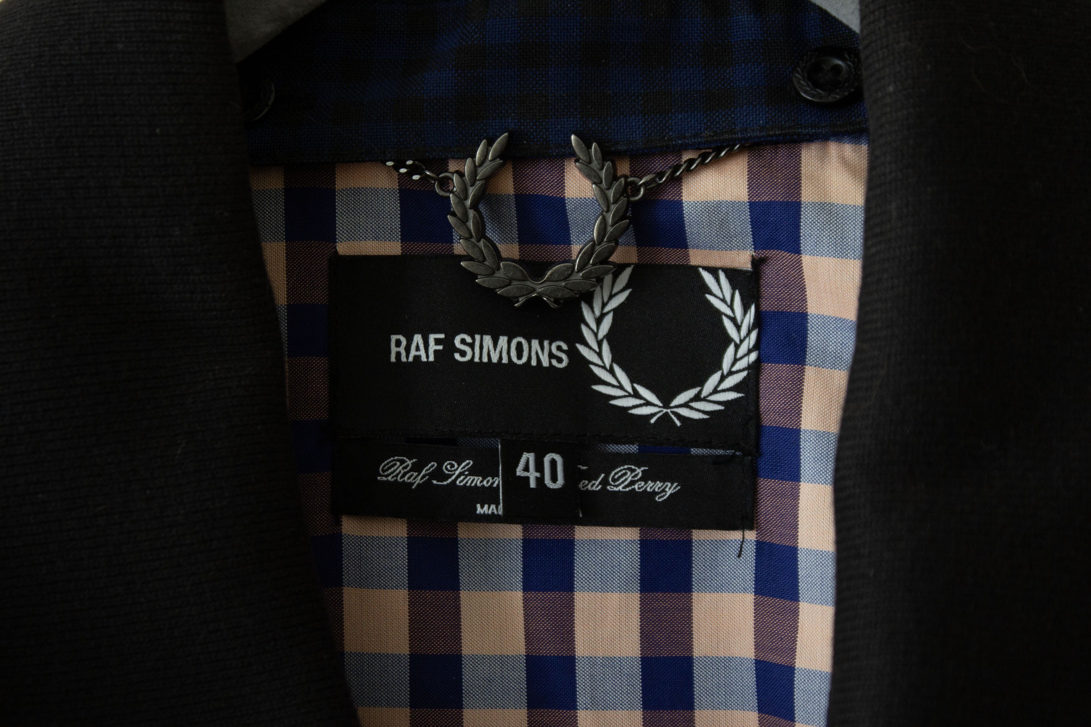 Fred Perry × Raf Simons Fred Perry x Raf Simons Check Bomber Jacket Size US XXS / EU 40 - 8 Thumbnail