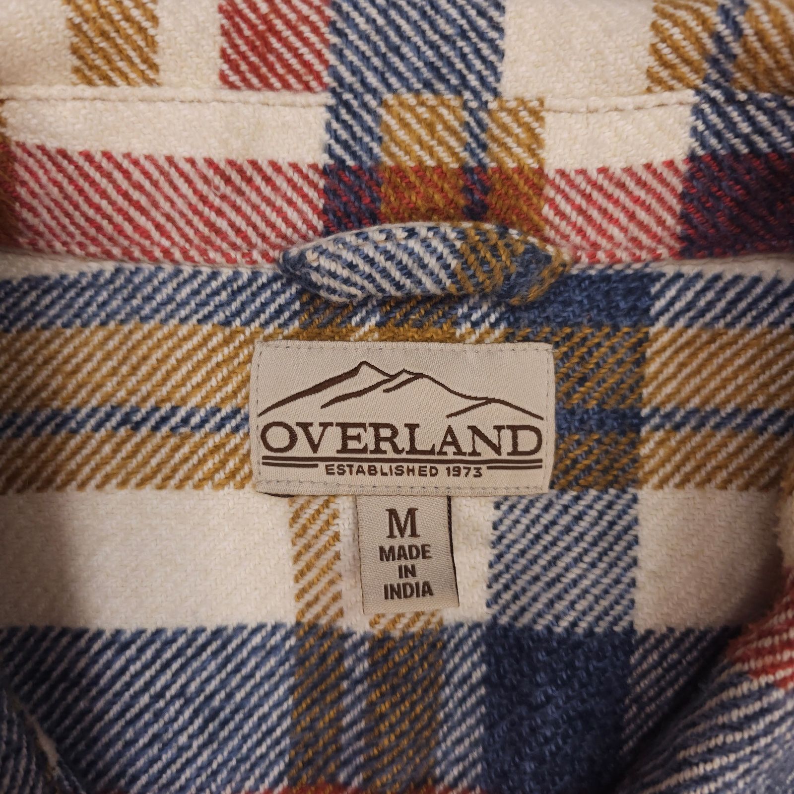 Overland Overland June Plaid Cotton Shirt Jacket Sz Medium Size M / US 6-8 / IT 42-44 - 6 Thumbnail