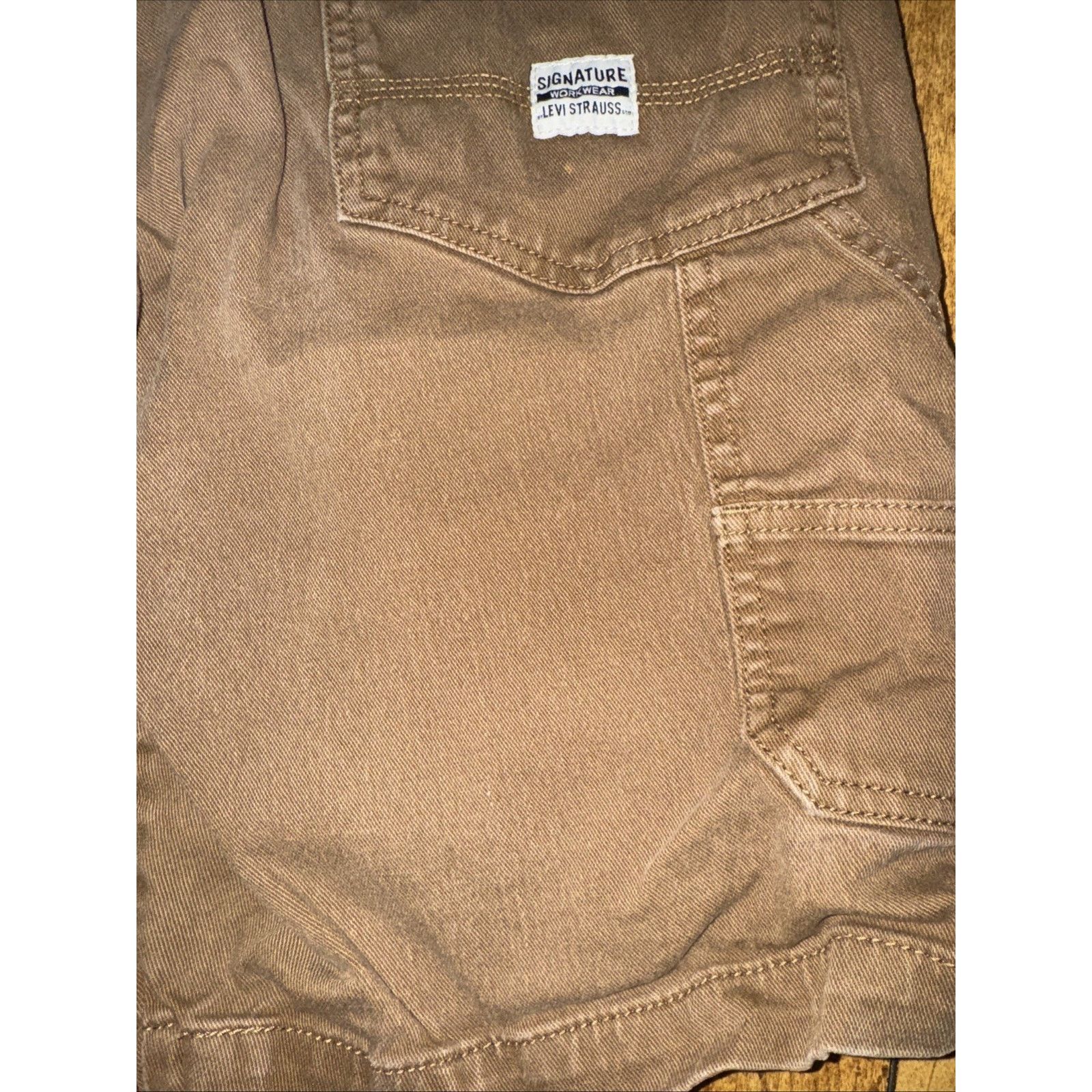 Levi's × Vintage Levi’s Signature Carpenter Jean Shorts Brown Men’s Size 32 Size US 32 / EU 48 - 6 Thumbnail