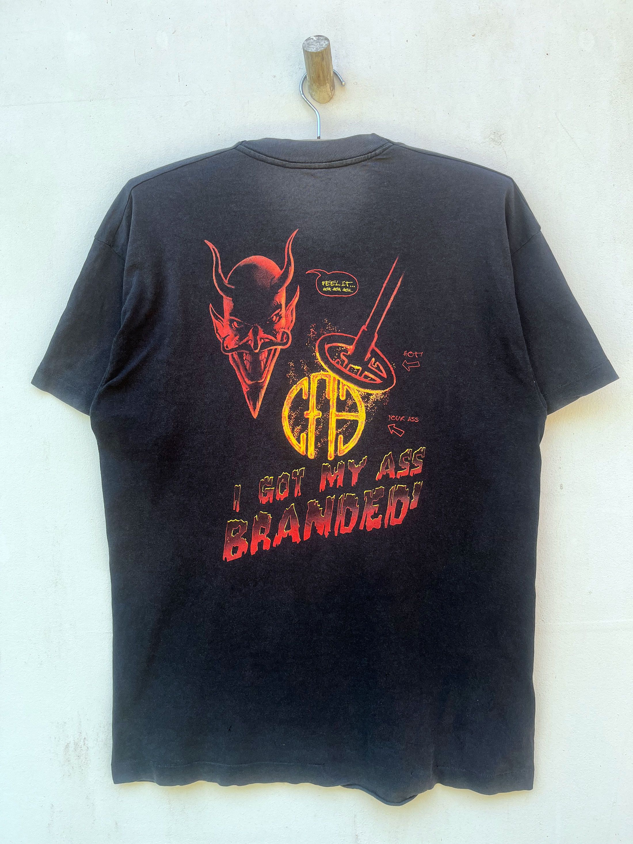 Band Tees Vintage Pantera Cowboys From Hell American Heavy Metal Rock Size US L / EU 52-54 / 3 - 5 Thumbnail