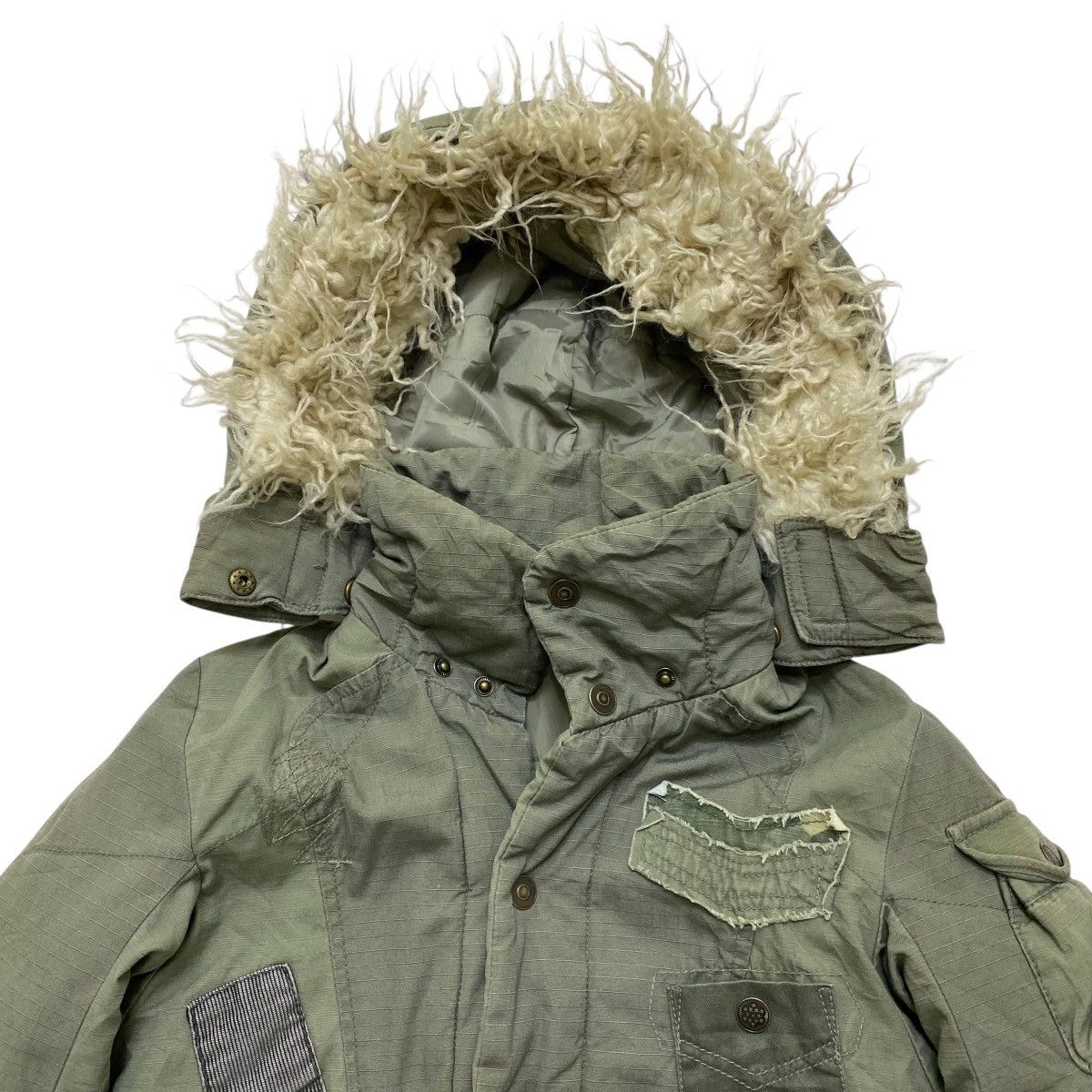LIZ LISA 🔥Japanese Brand Style Military Fur Hood Size M / US 6-8 / IT 42-44 - 3 Thumbnail